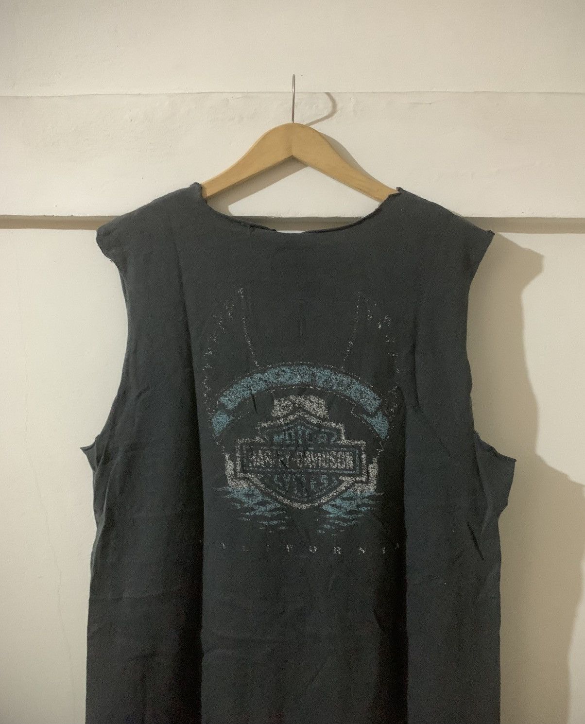 Harley Davidson Harley Davidson 90S Vintage Custom Tank Top Tee Size US L / EU 52-54 / 3 - 8 Thumbnail