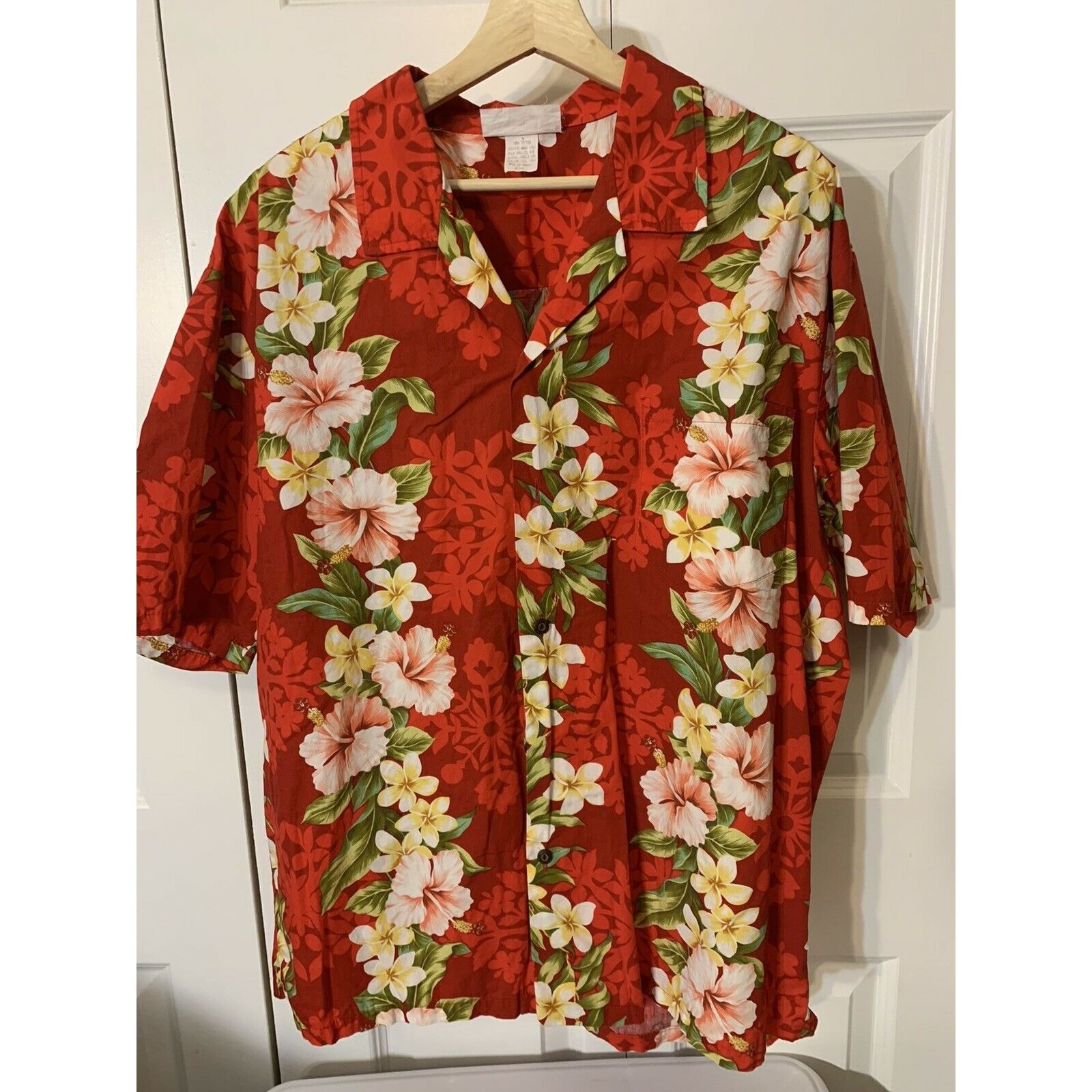 Other TY Hawaiian Men’s Sz 2XL Short Sleeve Cotton Shirt Made In H Size US XXL / EU 58 / 5 - 3 Thumbnail