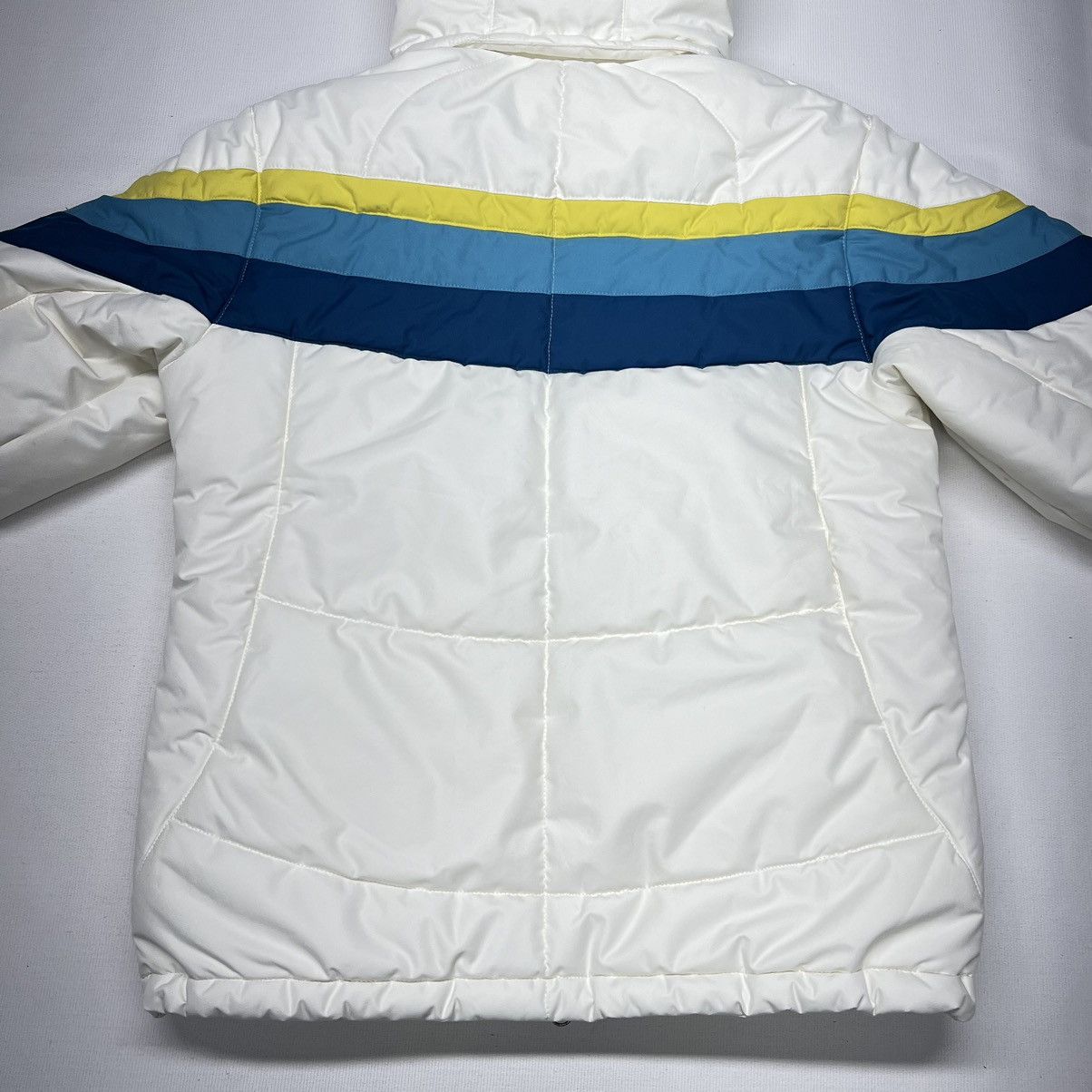 Nike × Nike ACG × Vintage VTG Nike ACG Jacket White Puffer Jacket Zip Winter Ski Retro Size M / US 6-8 / IT 42-44 - 17 Thumbnail