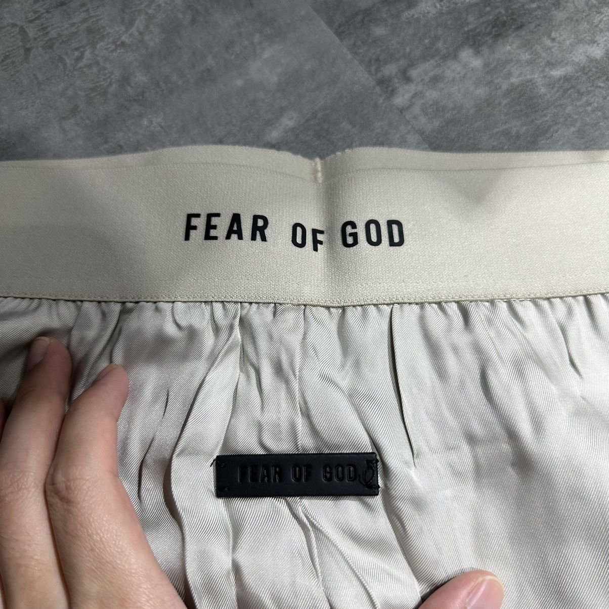 Fear of God Fear of God Luxury Loungewear Silk Lounge Pants - Cement Size US 30 / EU 46 - 2 Thumbnail