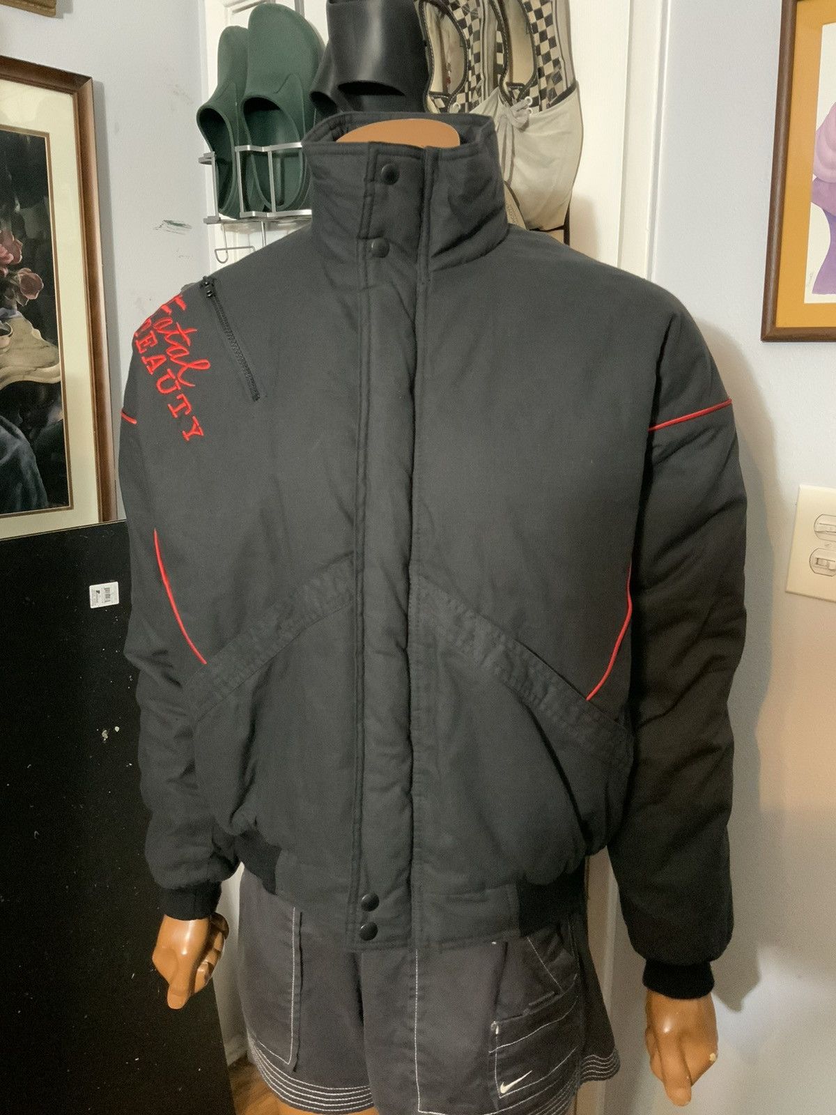 Vintage 1987 Fatal Beauty Whoopi Goldberg Movie Crew Bomber Jacket Size US M / EU 48-50 / 2 - 7 Thumbnail