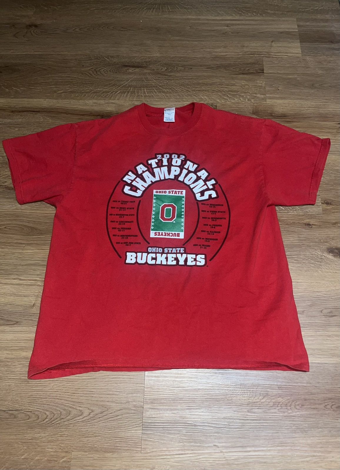 Other Vintage Ohio State 2002 National Champions tee Size US XL / EU 56 / 4 - 1 Thumbnail