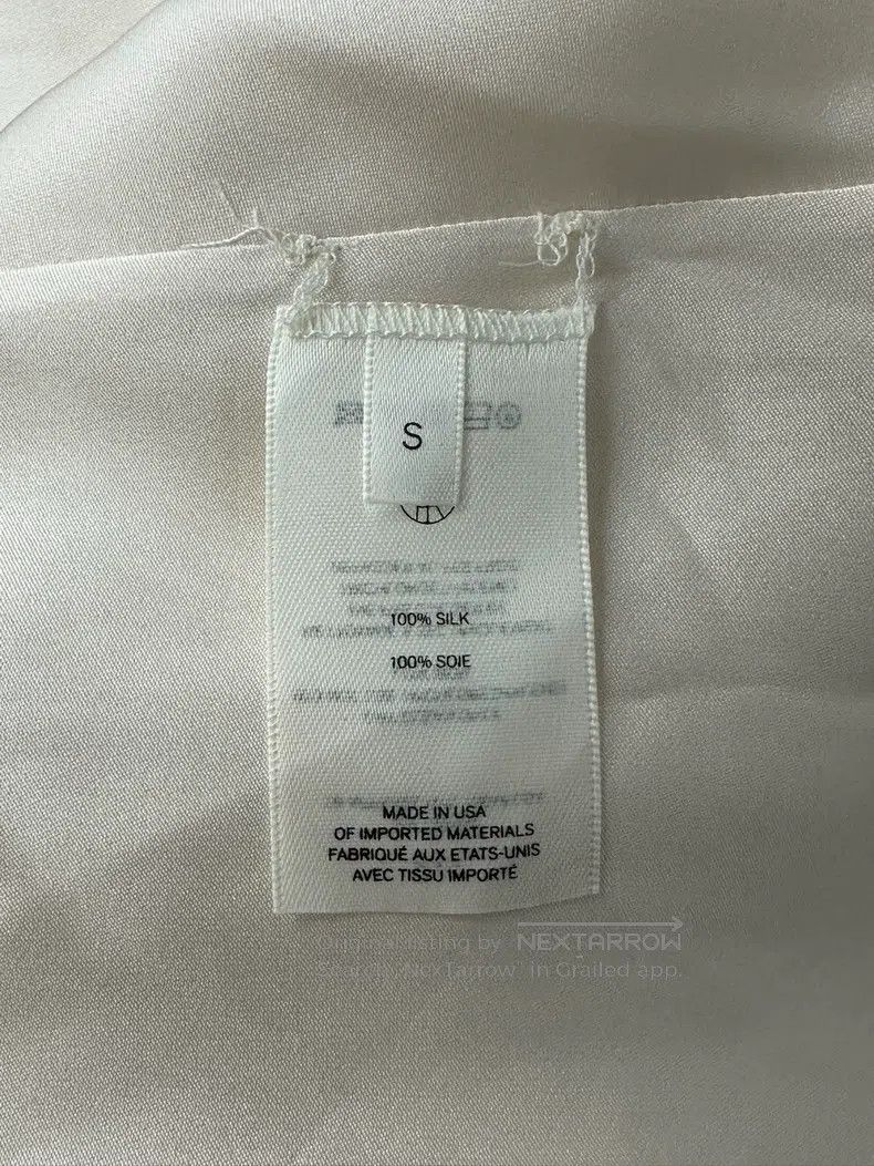 The Row The Row Champagne Silk Dress Size S / US 4 / IT 40 - 4 Thumbnail