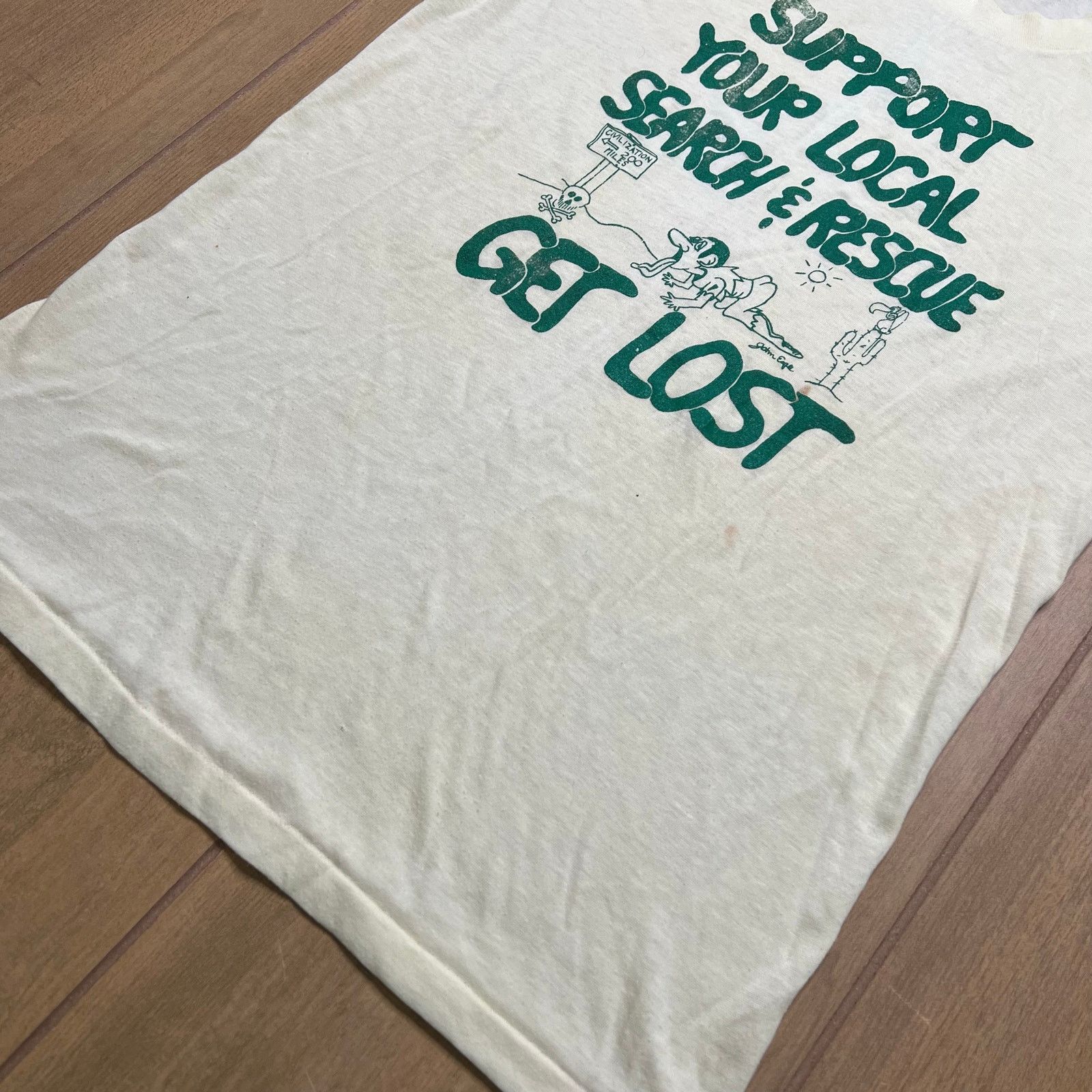 Vintage Vintage 70s 80s Support Your Local Search & Rescue T Shirt M Size US M / EU 48-50 / 2 - 12 Thumbnail