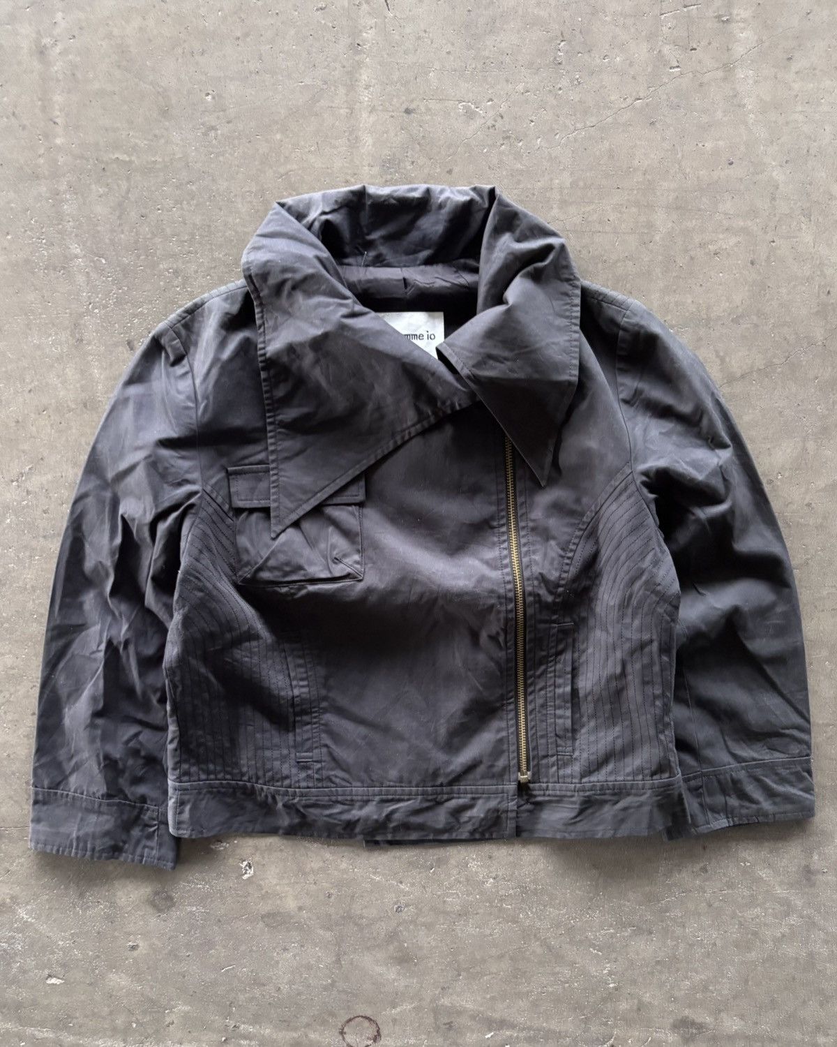 Japanese Brand io comme io Assymetrical Jacket Size US M / EU 48-50 / 2 - 1 Thumbnail
