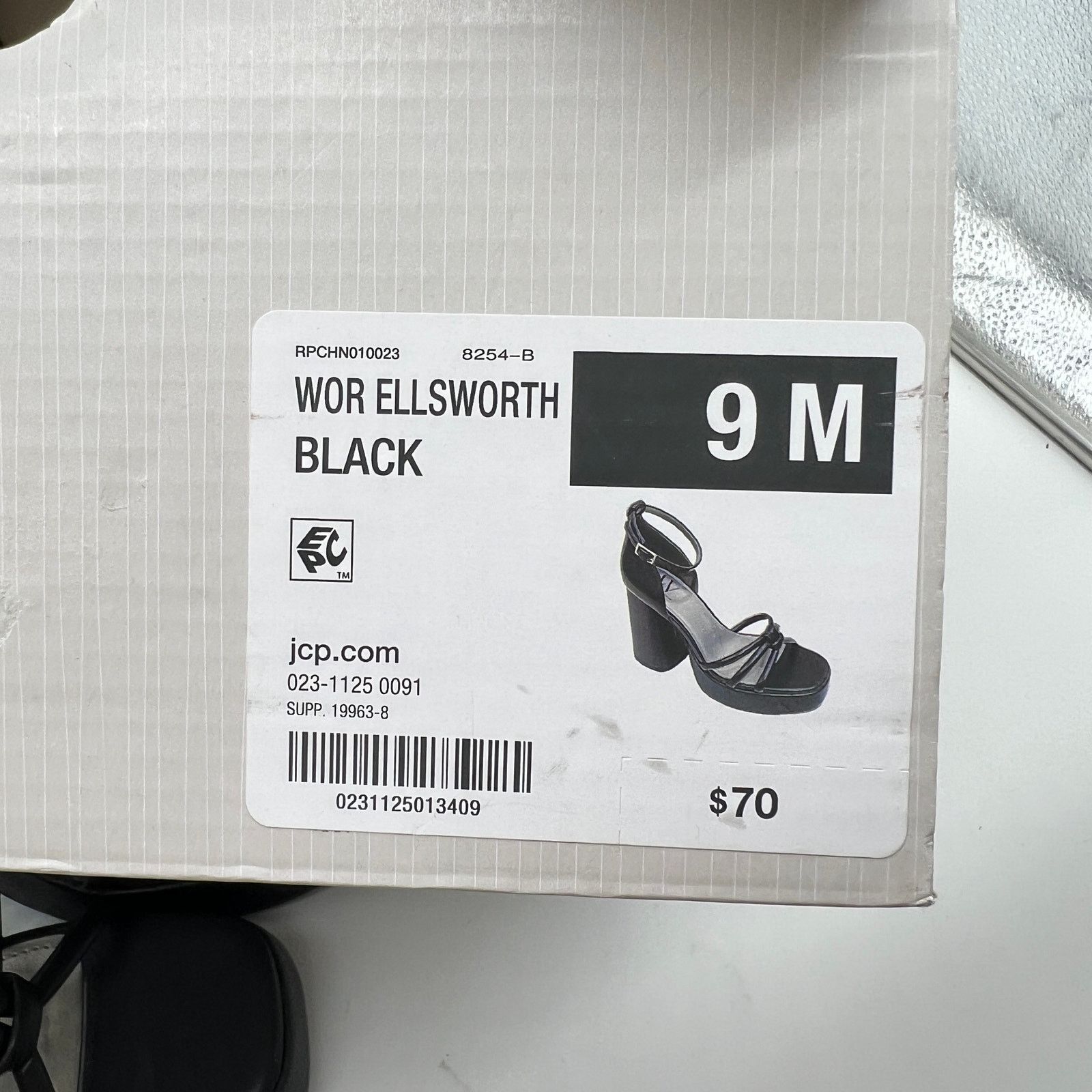 Other Worthington Womens Ellsworth Heeled Sandals Black Size US 9 / IT 39 - 13 Thumbnail