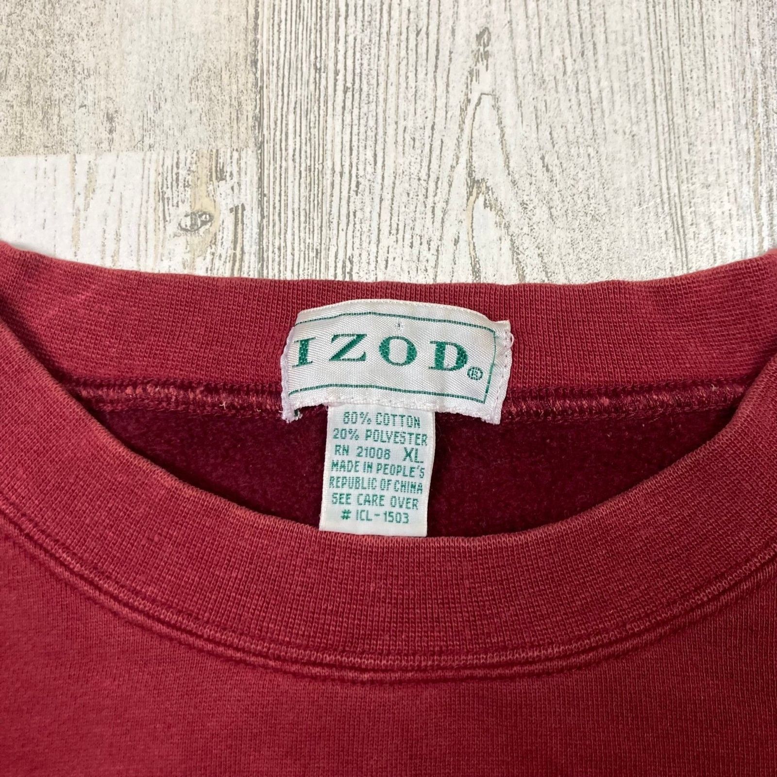 Izod × Vintage Vintage IZOD Crewneck Size US XL / EU 56 / 4 - 3 Thumbnail