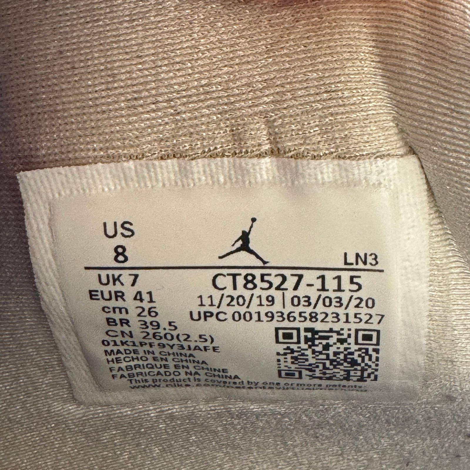 Jordan Brand × Nike Size 8 - Nike Air Jordan 4 Retro Purple Metallic Men's Shoes Size US 8 / EU 41 - 7 Thumbnail