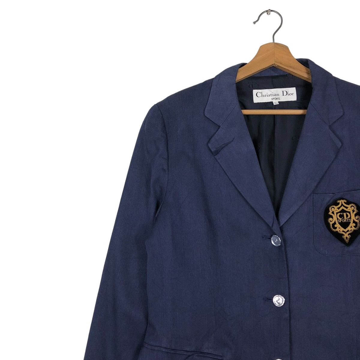 Christian Dior Monsieur 🔥VINTAGE CHRISTIAN DIOR SPORTS COATS DOUBLE BREASTS Size US L / EU 52-54 / 3 - 9 Thumbnail