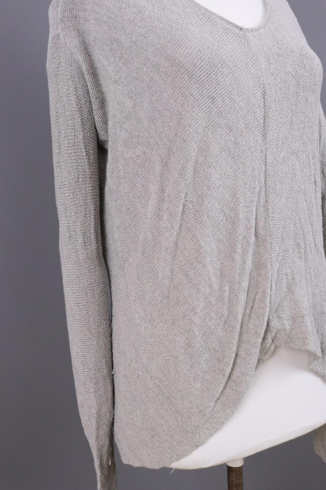 Transit Transit Par Such Gray Lagenlook Knit Sweater Size 1 / S Size S / US 4 / IT 40 - 4 Thumbnail