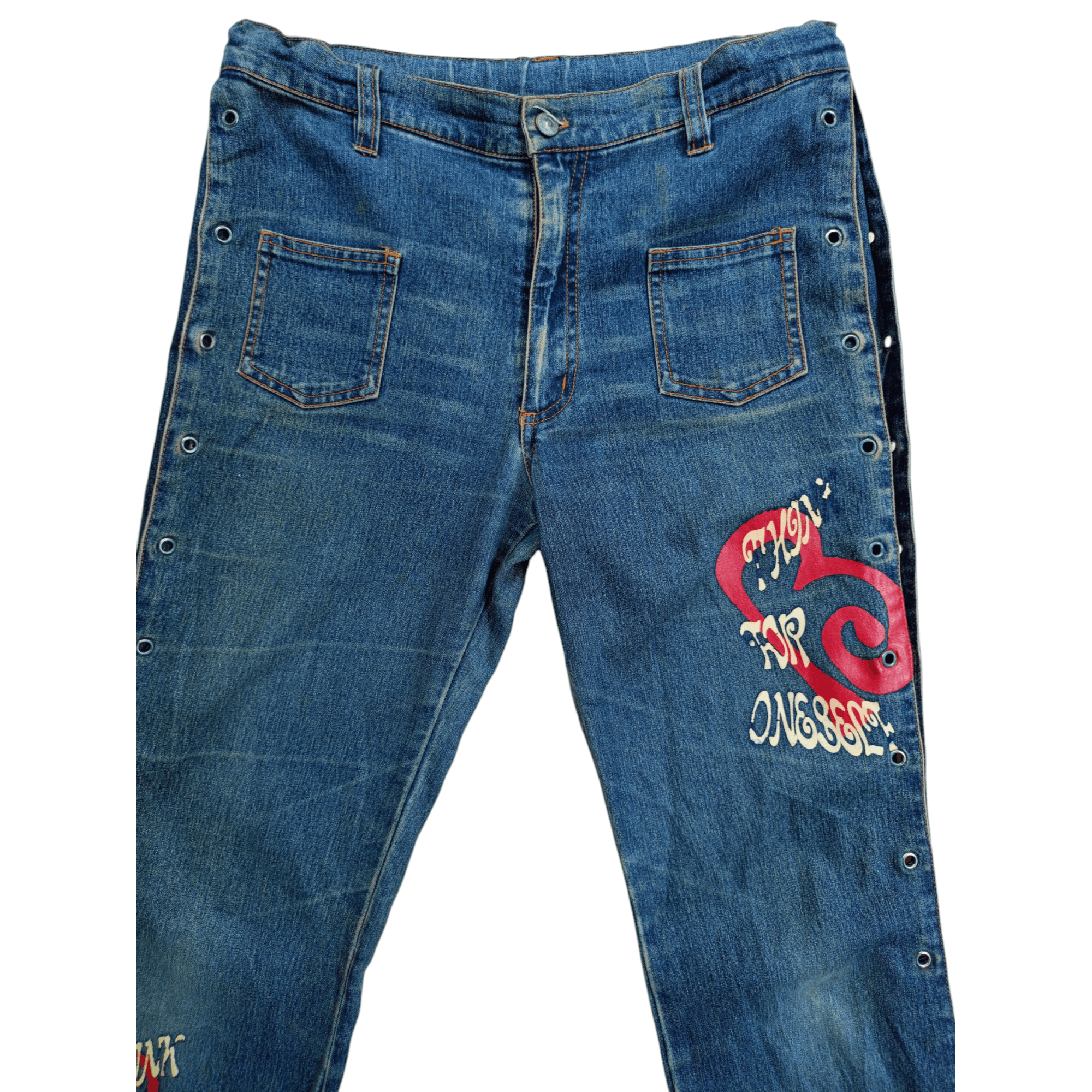 Japanese Brand × Vintage Classic Japanese Jeans Bootcut Womenswear Vintage Denim Size 29" - 3 Thumbnail