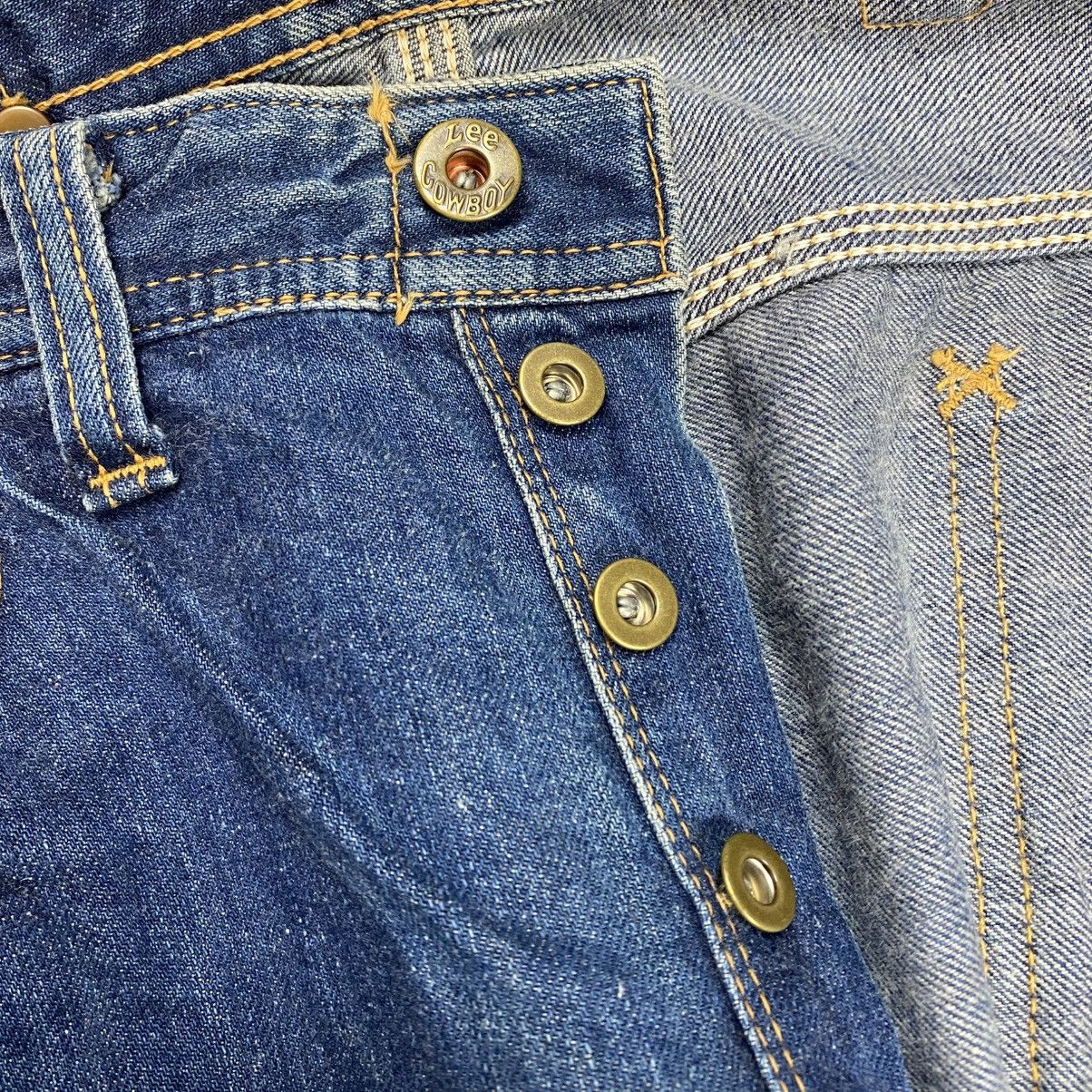 Lee Vintage Lee Cowboy Chainsback Selvedge Denim Pants Size US 32 / EU 48 - 10 Thumbnail