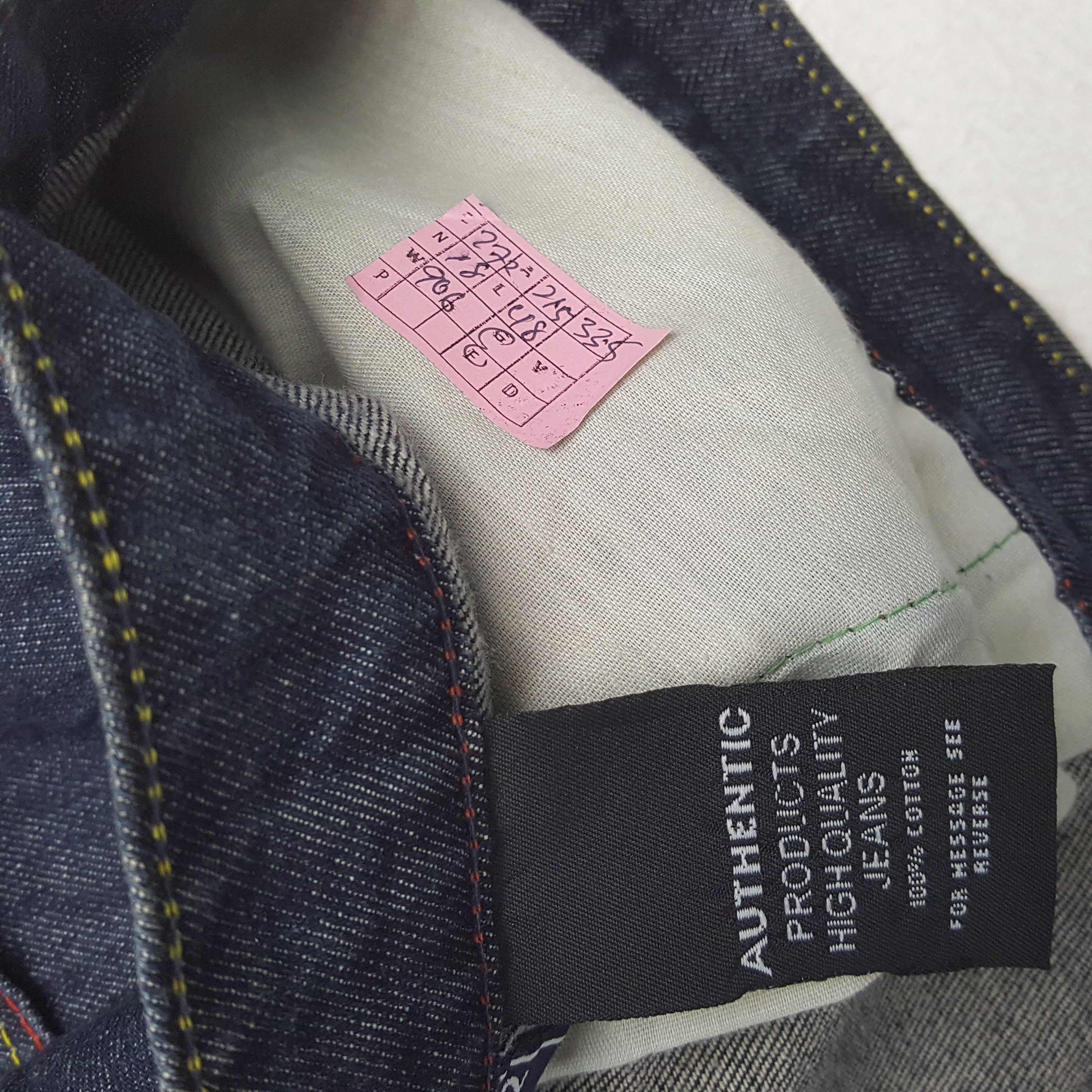 Christian Audigier × Ed Hardy × Vintage ED HARDY Fashion Designer Brand Custom Art Jeans Size US 43 - 13 Thumbnail