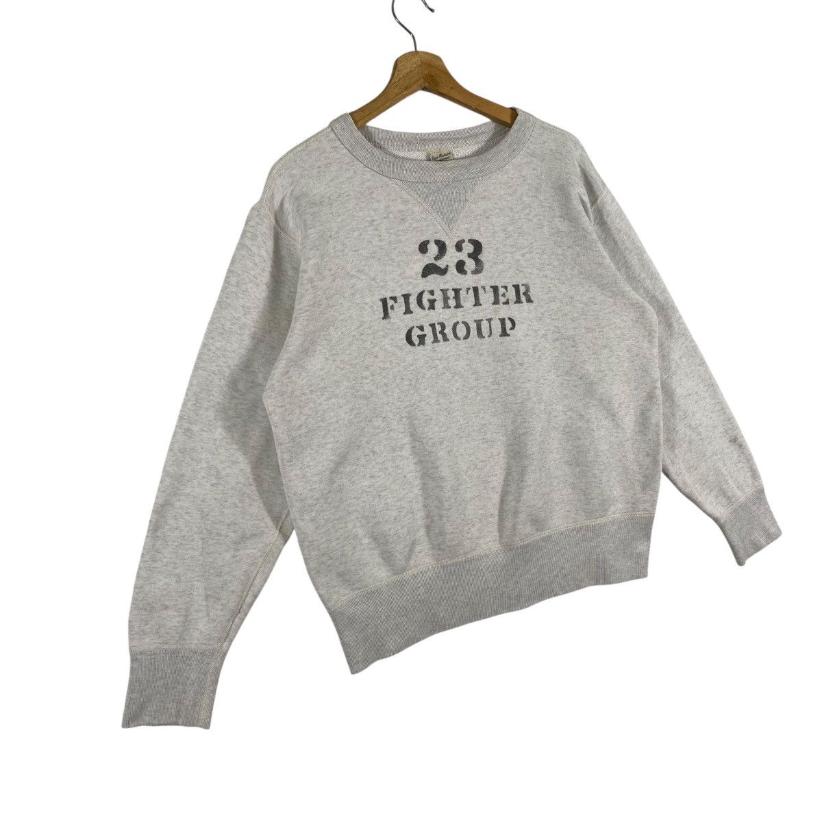 Buzz Rickson's × Toyo Enterprises × Vintage Vintage Buzz Rickson 23 Fighter Group Military Sweatshirt Size US M / EU 48-50 / 2 - 4 Thumbnail