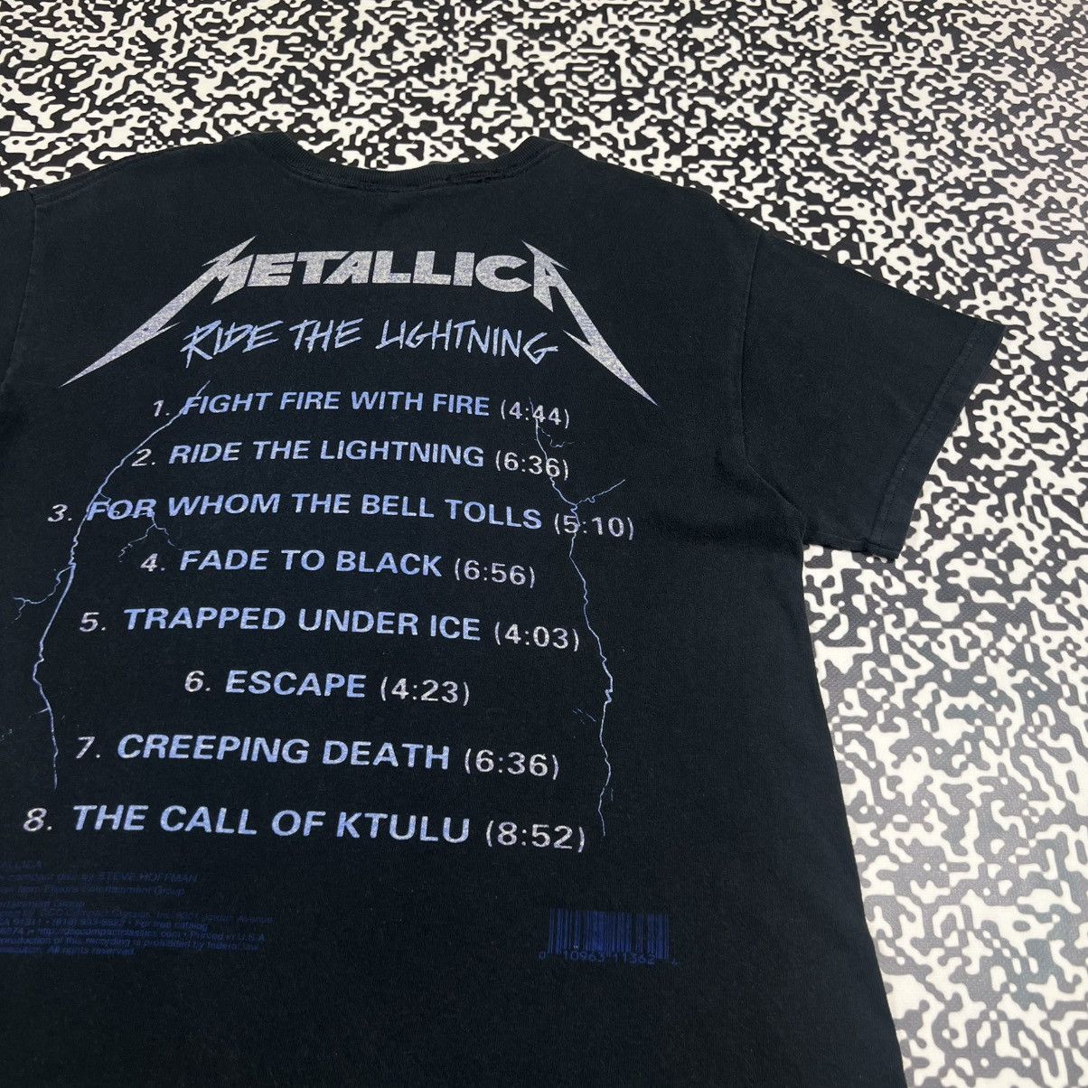 Metallica Vintage Y2K Metallica Ride The Lighting Band Rock Tour Size US M / EU 48-50 / 2 - 14 Thumbnail