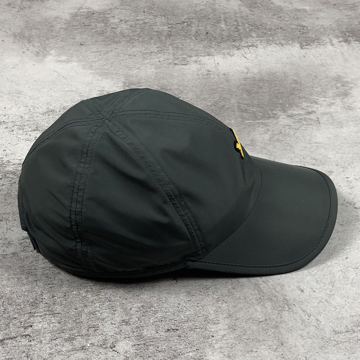 Lyle & Scott Lyle & Scott Tech Golden Eagle Logo Nylon Polyester Grey Cap Size ONE SIZE - 6 Thumbnail