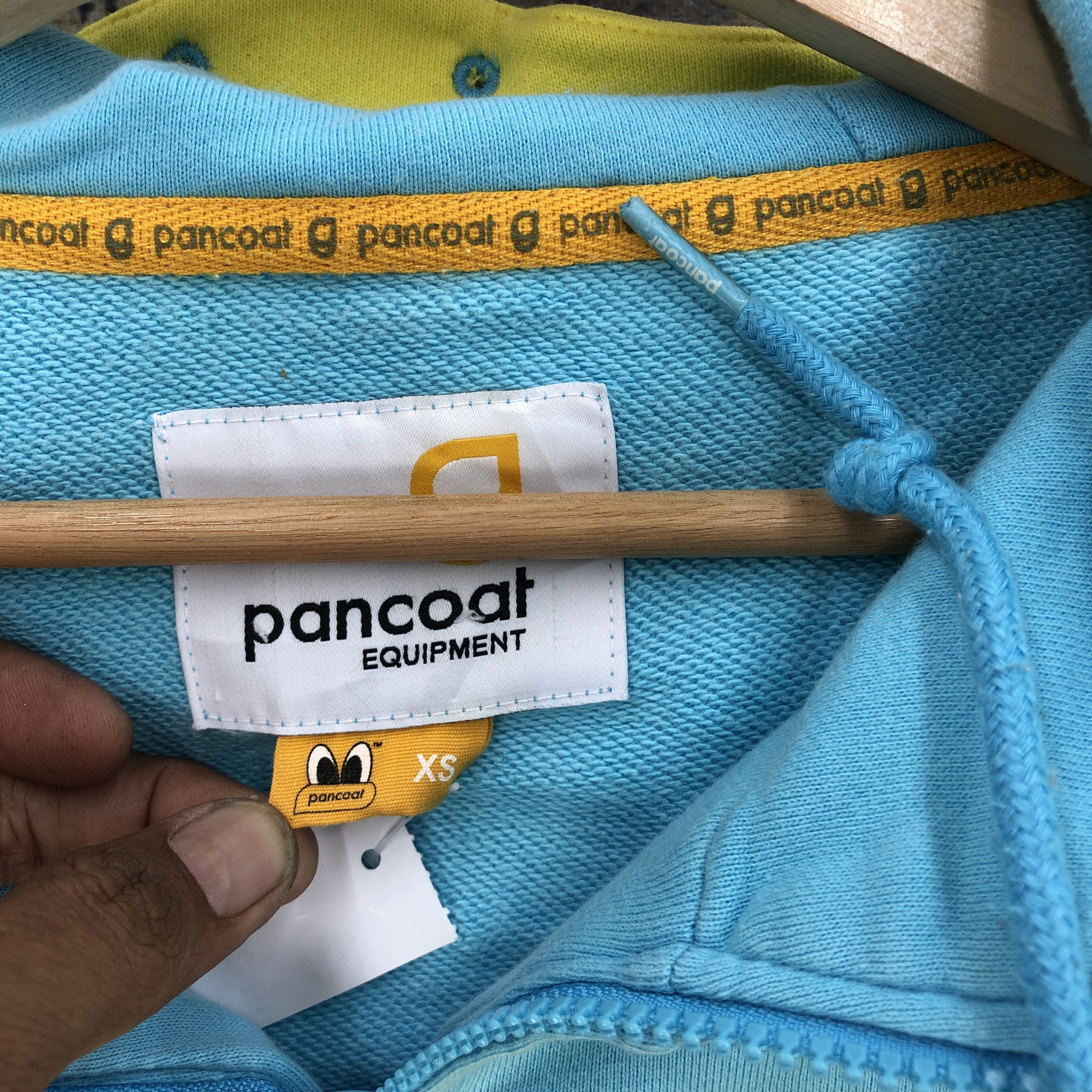 Japanese Brand Vintage Pancoat Sweater Hoodie Zipper Sweatshirt Hoodie Size US S / EU 44-46 / 1 - 7 Thumbnail