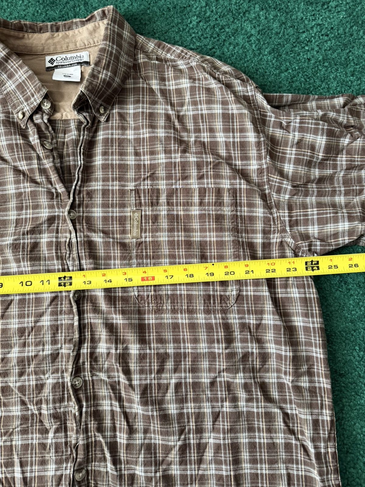 Columbia Columbia Button-Down Flannel / Plaid Shirt Size US XL / EU 56 / 4 - 5 Thumbnail