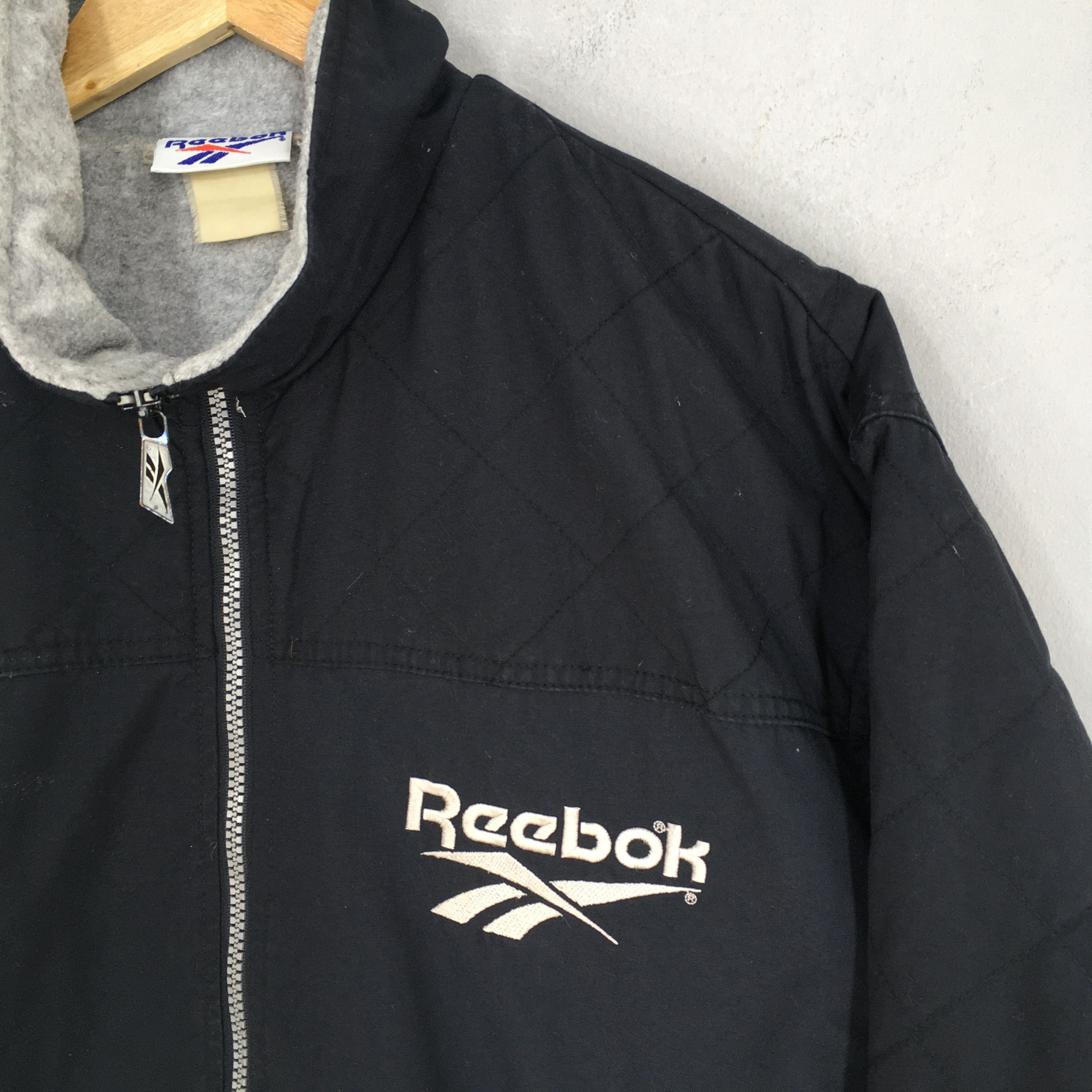 Reebok Vintage 90's Reebok Windbreaker Jacket XLarge Size US XL / EU 56 / 4 - 2 Thumbnail