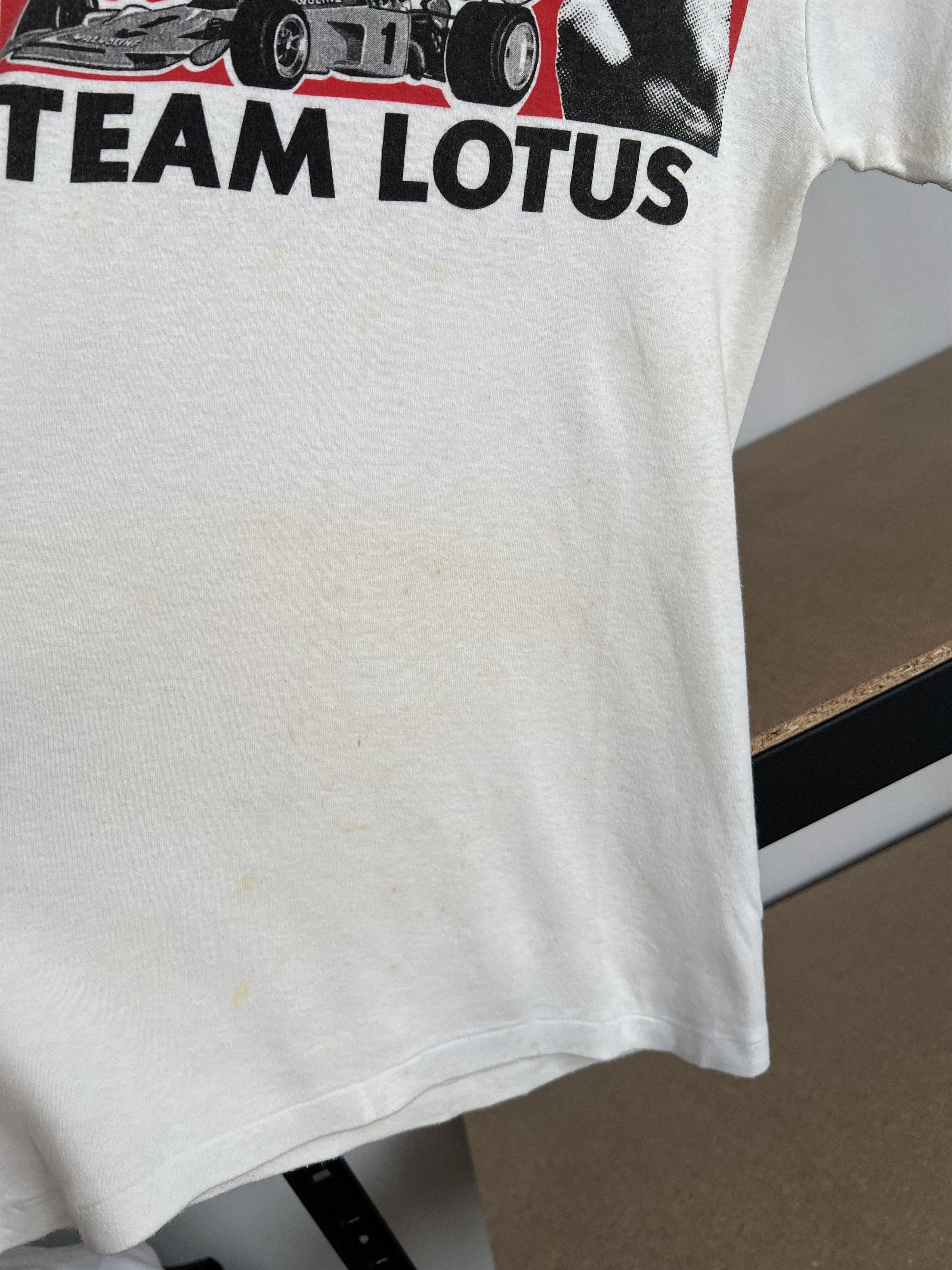Formula 1 Vintage 70s Team Lotus Valvoline Formula 1 F1 Ringer T-shirt Size US M / EU 48-50 / 2 - 9 Thumbnail