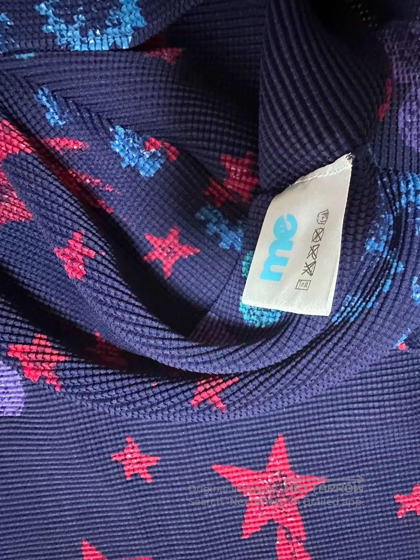 Pleats Please Issey Miyake Issey Miyake Me Star Floral Heart Pleated Top. Size M / US 6-8 / IT 42-44 - 3 Thumbnail