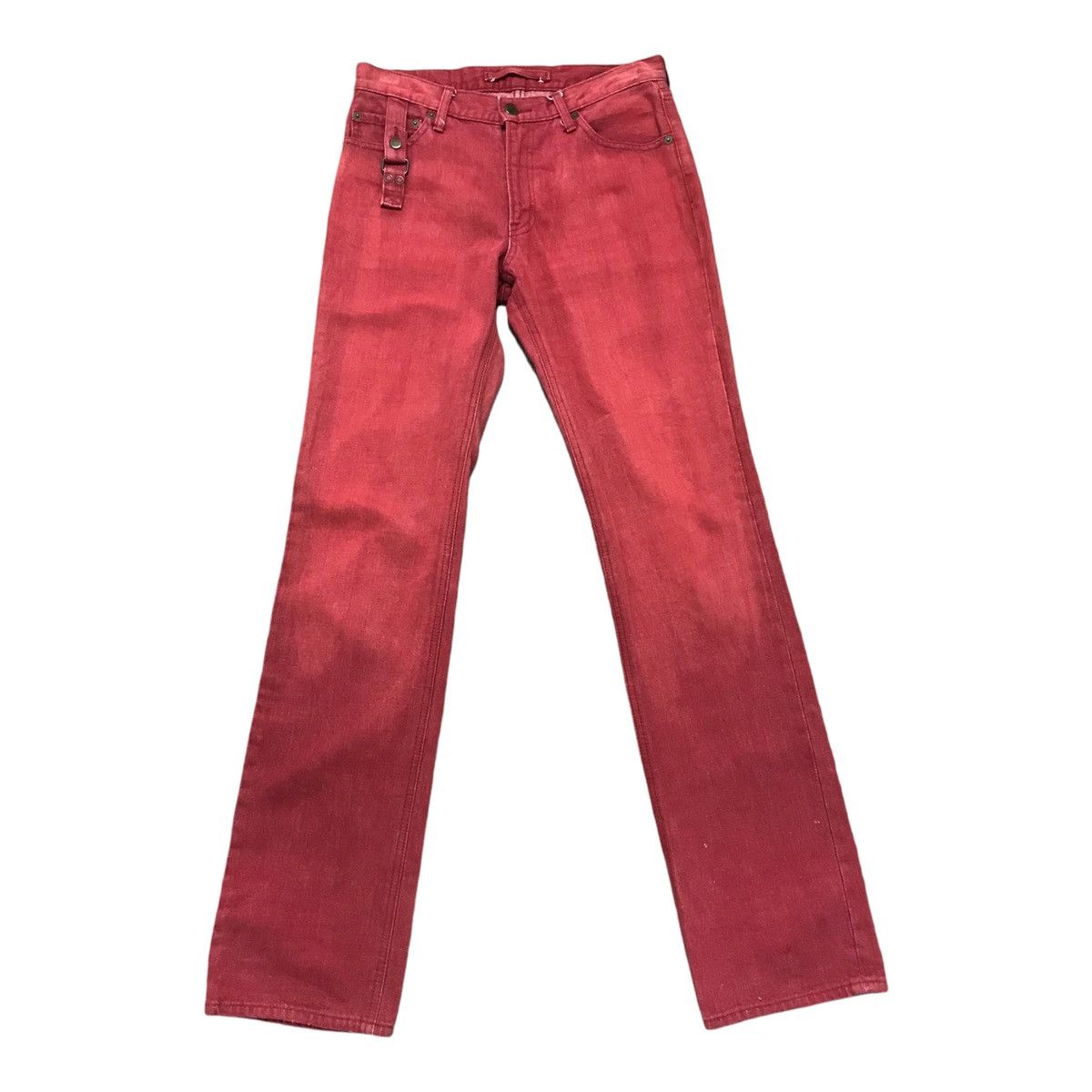 Beauty Beast × If Six Was Nine × PPFM Japanese PPFM Red Denim Pant Size US 30 / EU 46 - 3 Thumbnail
