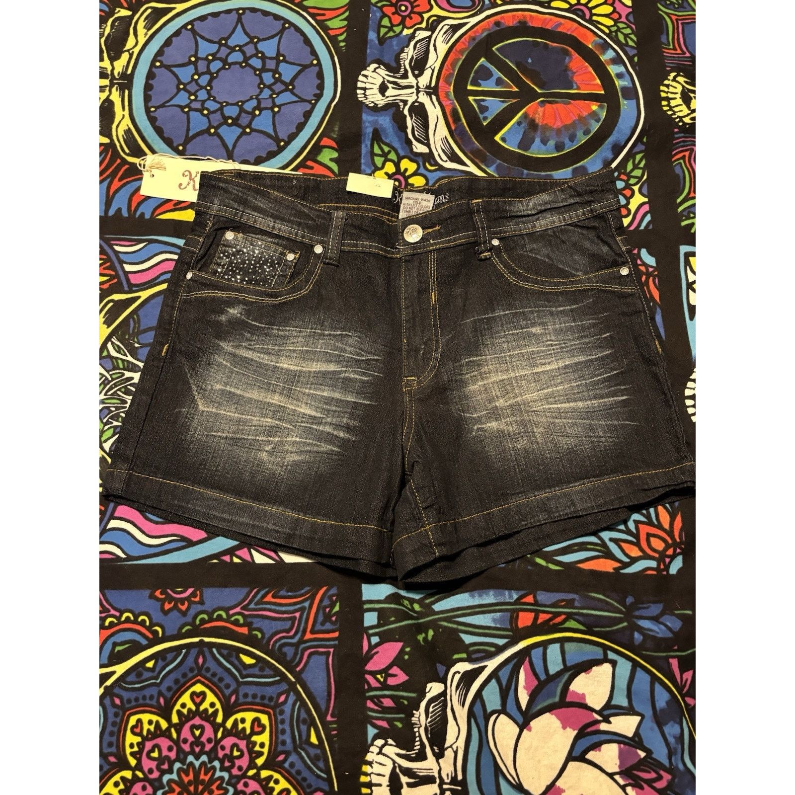 Vintage ladies shorts koba jeans 20 Y2k 2000s Brittney Mariah Size 42" / US 20 - 2 Thumbnail