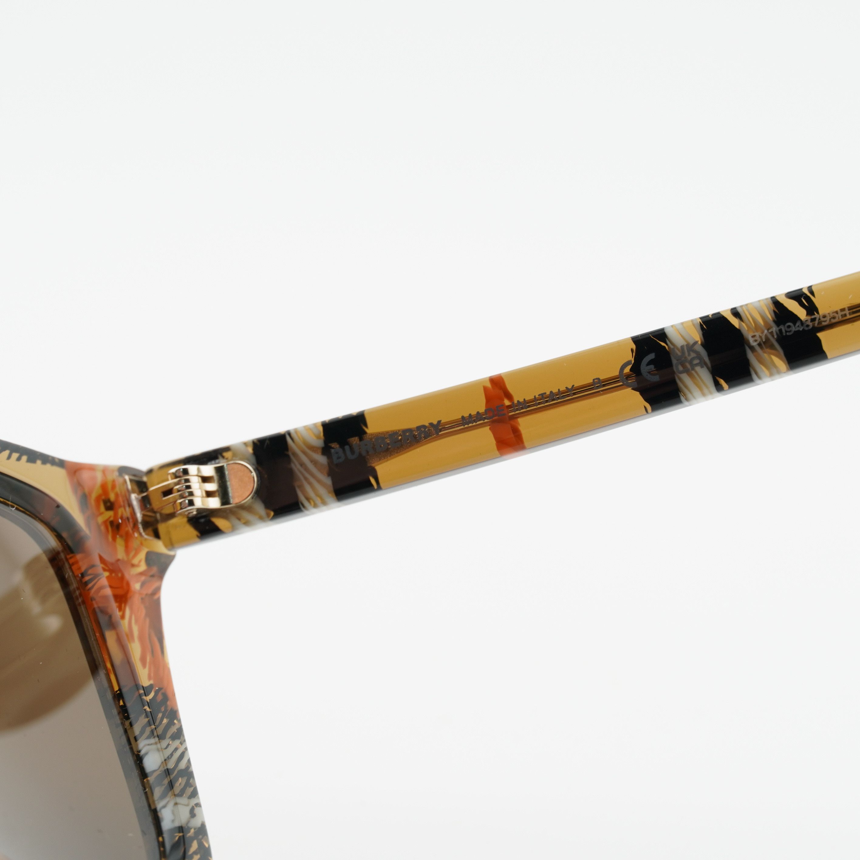 Burberry Burberry BE4487 416373 Sunglasses Brown/Vintage Check Square Size ONE SIZE - 5 Thumbnail