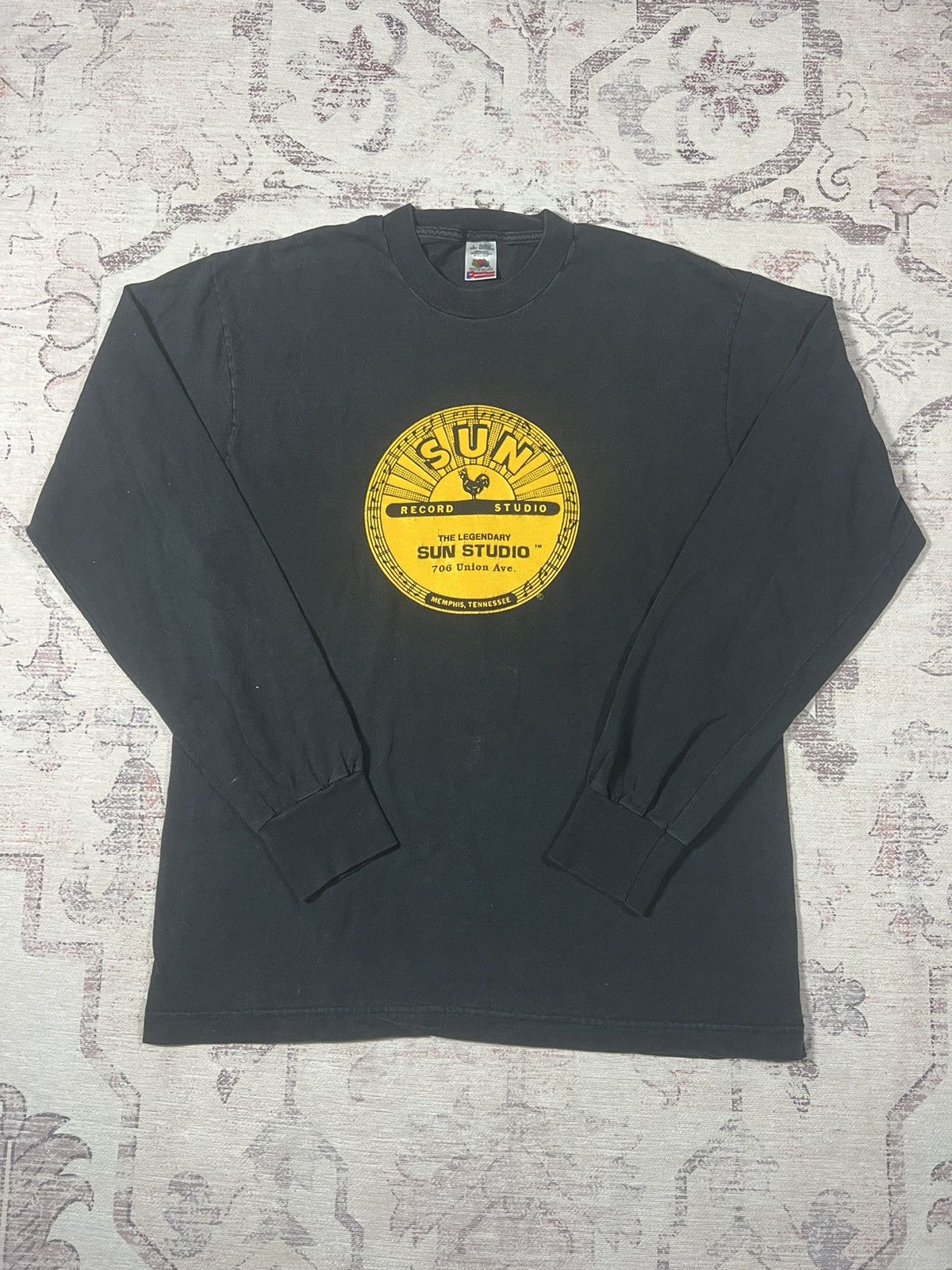 Band Tees Vintage 90’s Johnny Cash Elvis Studio Record Label Band Tee Size US L / EU 52-54 / 3 - 1 Thumbnail