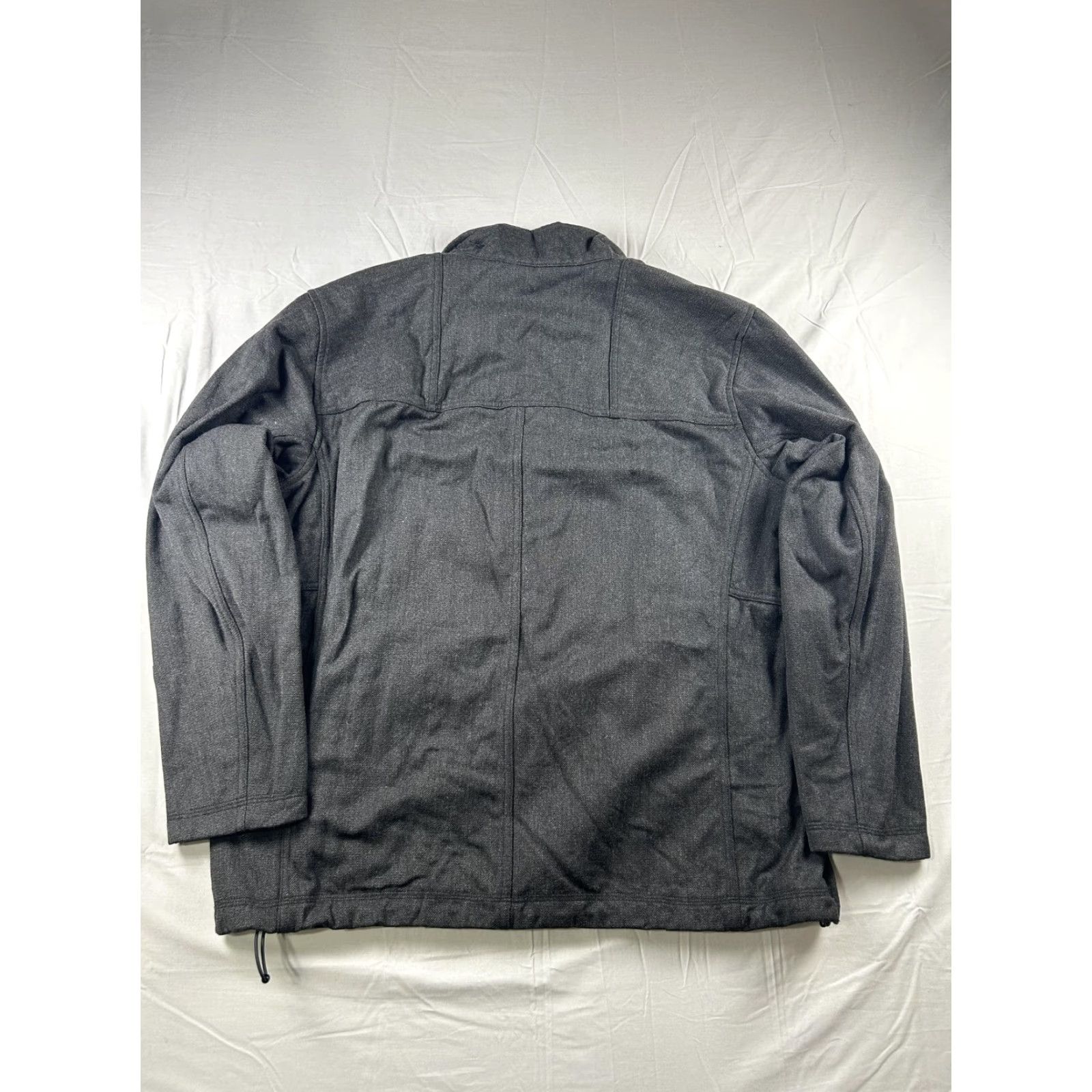 Vintage REI Jacket Mens XL Gray Herringbone Insulated Full Zip Windbreaker Outdoor Size US XL / EU 56 / 4 - 2 Thumbnail