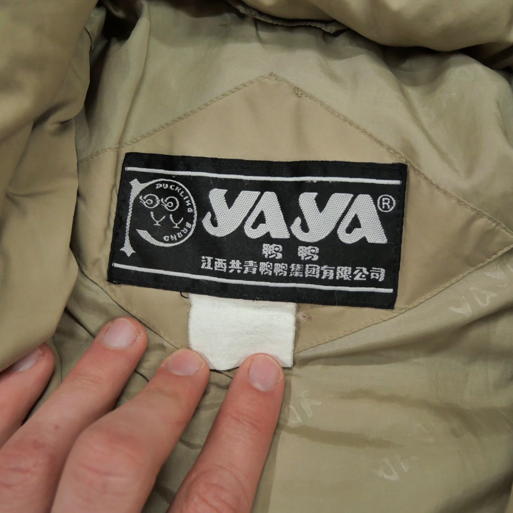 Vintage VINTAGE Yaya Jacket Men M Tan Brown Goose Down Coat Puffer 70s 80s Zip Full Zip Polyester Down Jacket Size US M / EU 48-50 / 2 - 6 Thumbnail
