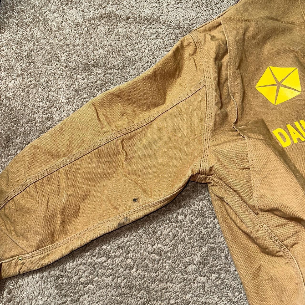 Carhartt Carhartt Detroit Work Jacket with brown collar mens size 52 Size US XXL / EU 58 / 5 - 6 Thumbnail