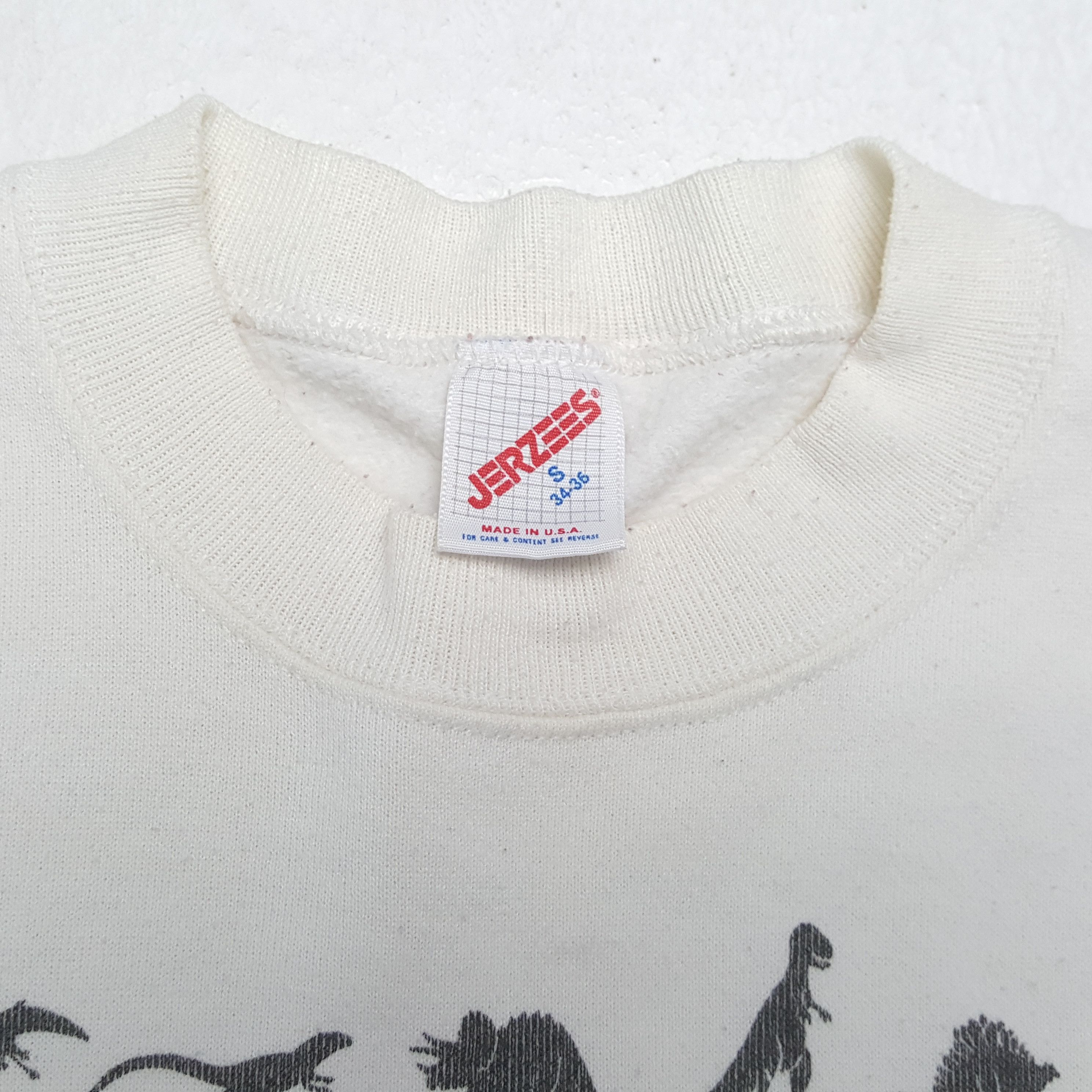 Vintage SUWANNE CASE Dinosaur Design Vintage Sweatshirt Size US XS / EU 42 / 0 - 9 Thumbnail