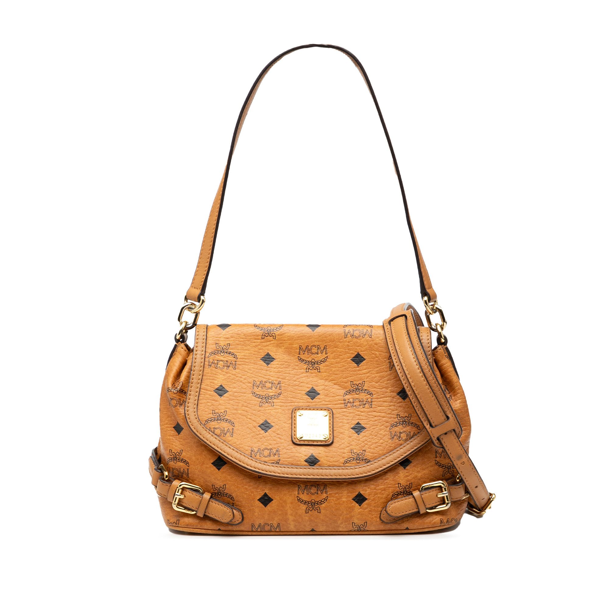 MCM MCM Visetos Coated Canvas Satchel Size ONE SIZE - 1 Thumbnail