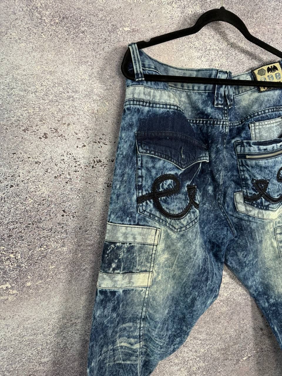 Designer × Japanese Brand × Vintage PEVIANI Jeans Men's Size 38 Moto Acis Wash Straight Size US 38 / EU 54 - 23 Thumbnail