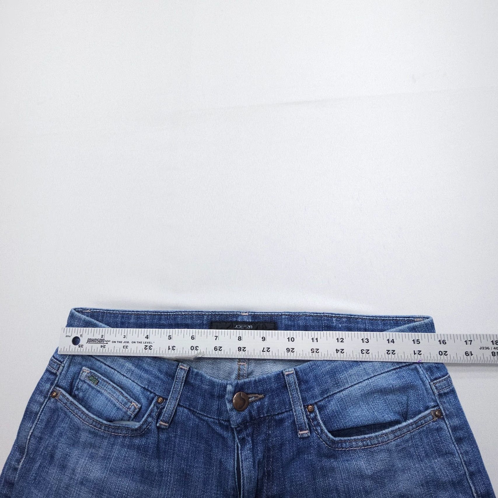 Vintage Joe's Jeans Provocateur Low Rise Bootcut Size 30 Dark Wash Y2K Boho 2000s 30"ins" Size 30" / US 8 / IT 44 - 6 Thumbnail