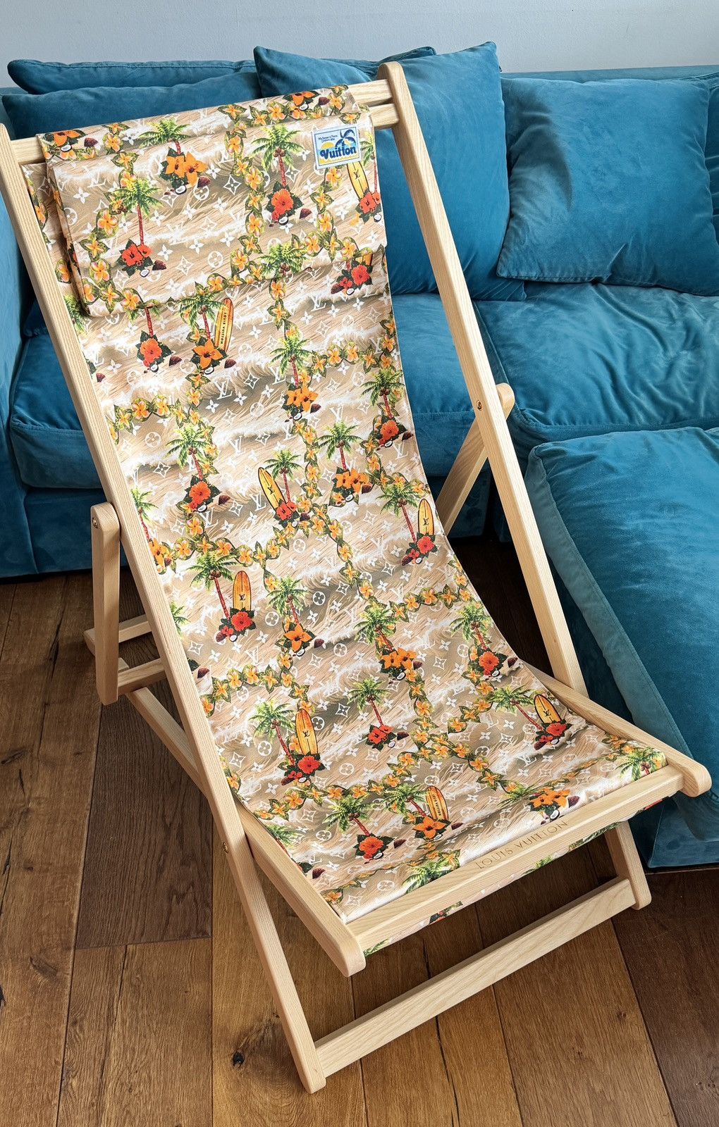 Louis Vuitton x PHARRELL WILLIAMS CHILIENNE DECK CHAIR Size ONE SIZE - 3 Thumbnail