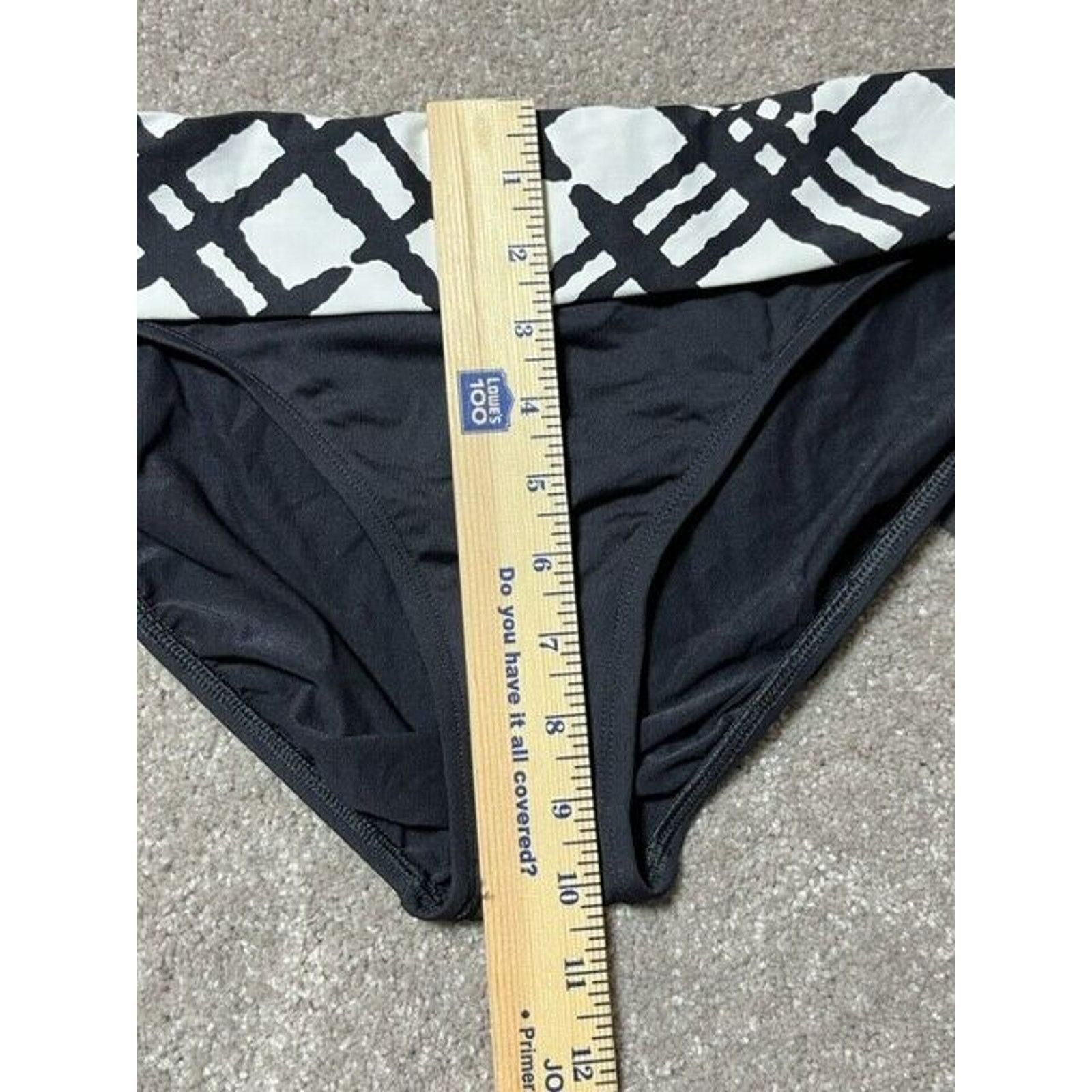 Other La Blanca Bikini Bottom14 Shirred Nylon Stretch Black Size XL / US 12-14 / IT 48-50 - 5 Thumbnail