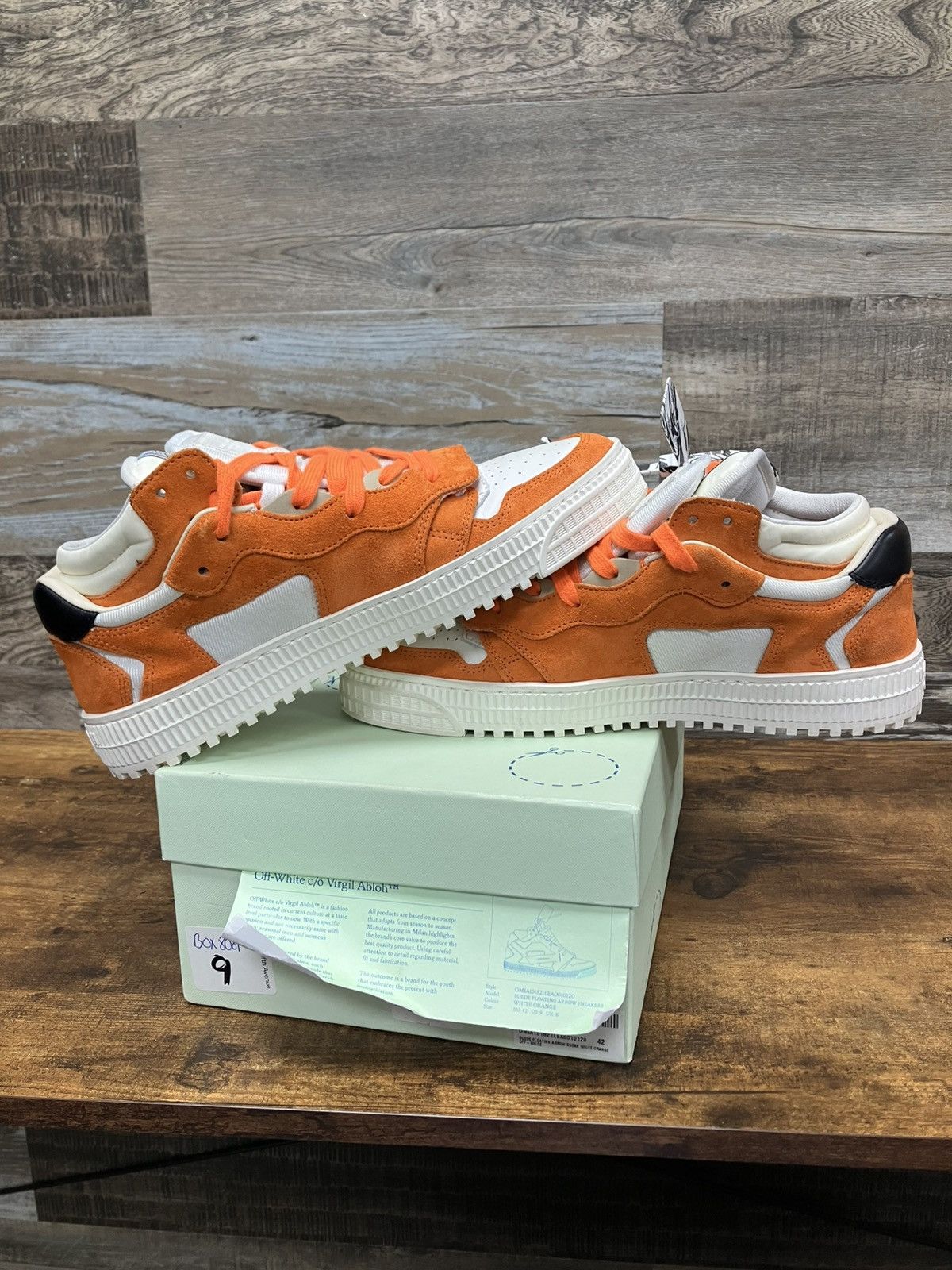 Off-White 9-Off-White Floating Arrow Sneaker Size US 9 / EU 42 - 3 Thumbnail