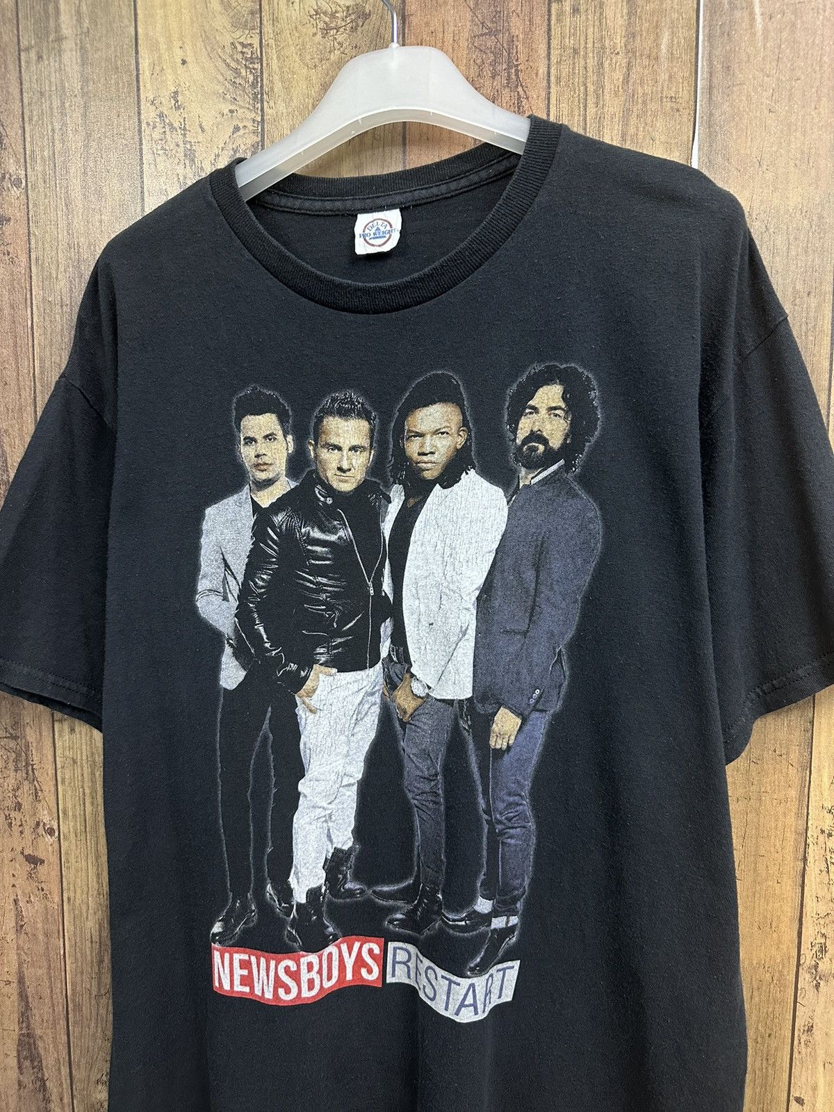 Band Tees Newsboys Restart Rock Band Tour Tshirt A560 Size US M / EU 48-50 / 2 - 2 Thumbnail