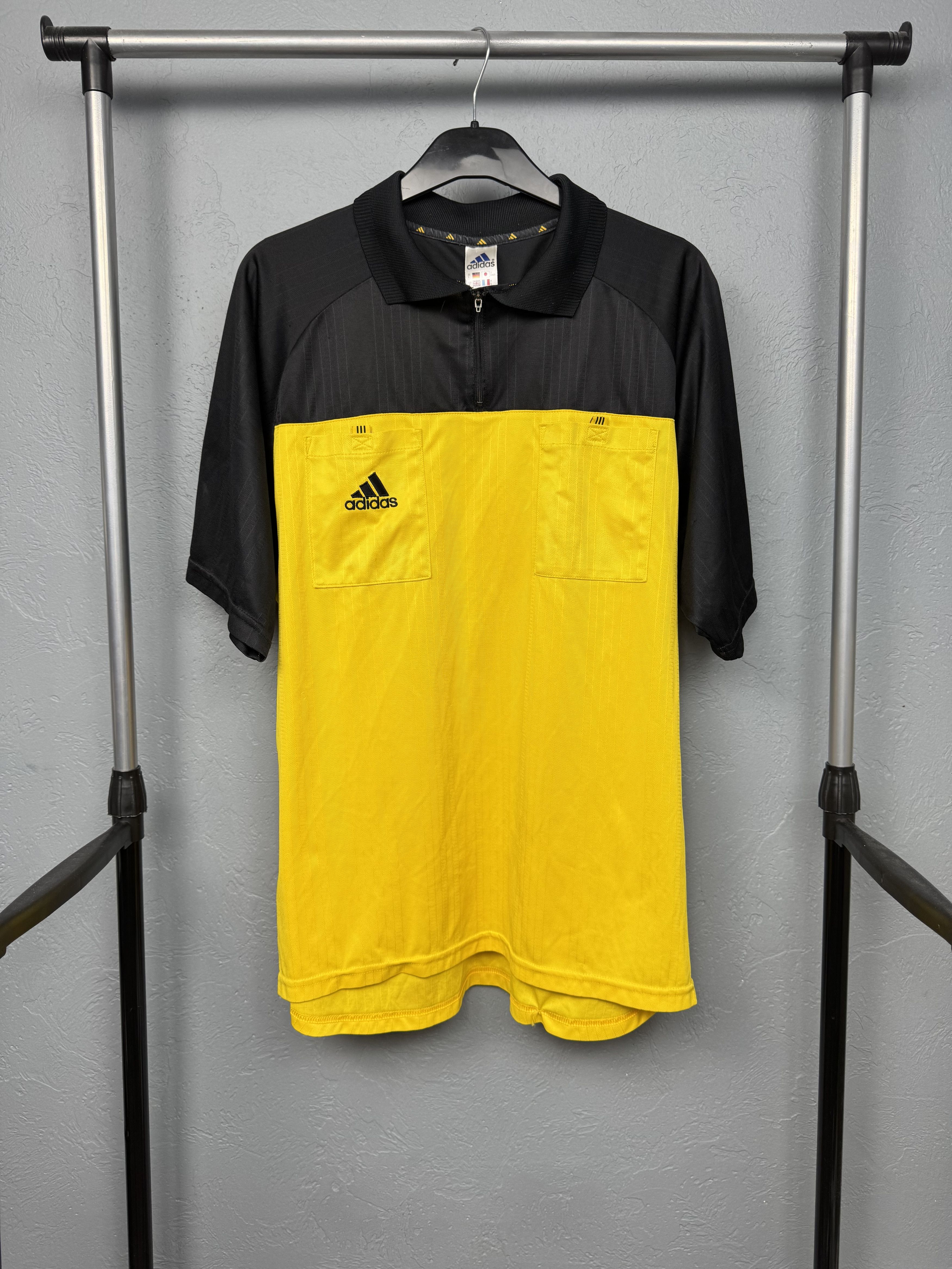 Adidas Adidas 90s Vintage Mens Referee Jersey T-Shirt Size US L / EU 52-54 / 3 - 1 Thumbnail
