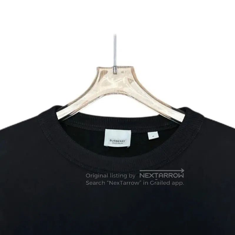 Burberry Burberry Black Cotton Women's Sweatshirt. Size M / US 6-8 / IT 42-44 - 3 Thumbnail