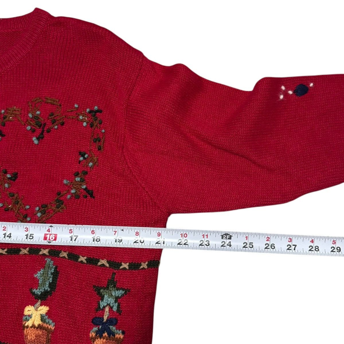 Quacker Factory Quaker Factory Angels Christmas Cardigan Sweater Women's M Size M / US 6-8 / IT 42-44 - 6 Thumbnail