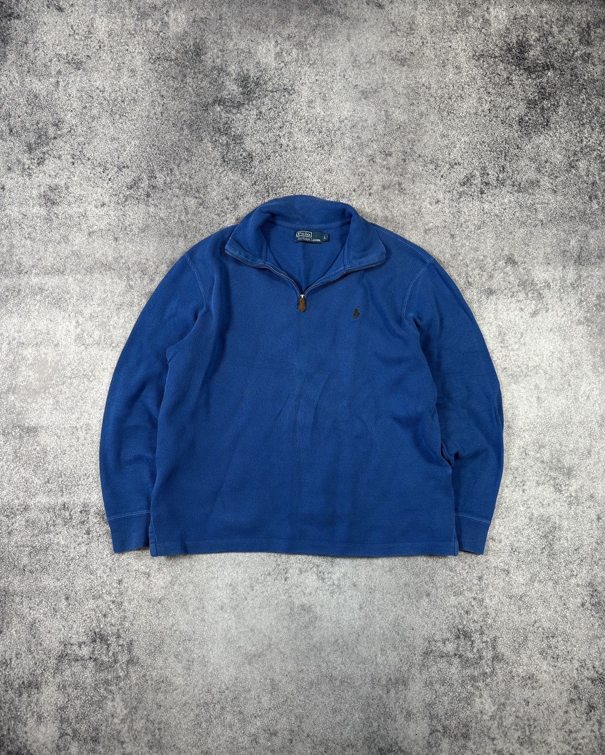 Polo Ralph Lauren Vintage Polo Ralph Lauren 1/3 Knitwear Sweater Streetwear Size US L / EU 52-54 / 3 - 1 Thumbnail