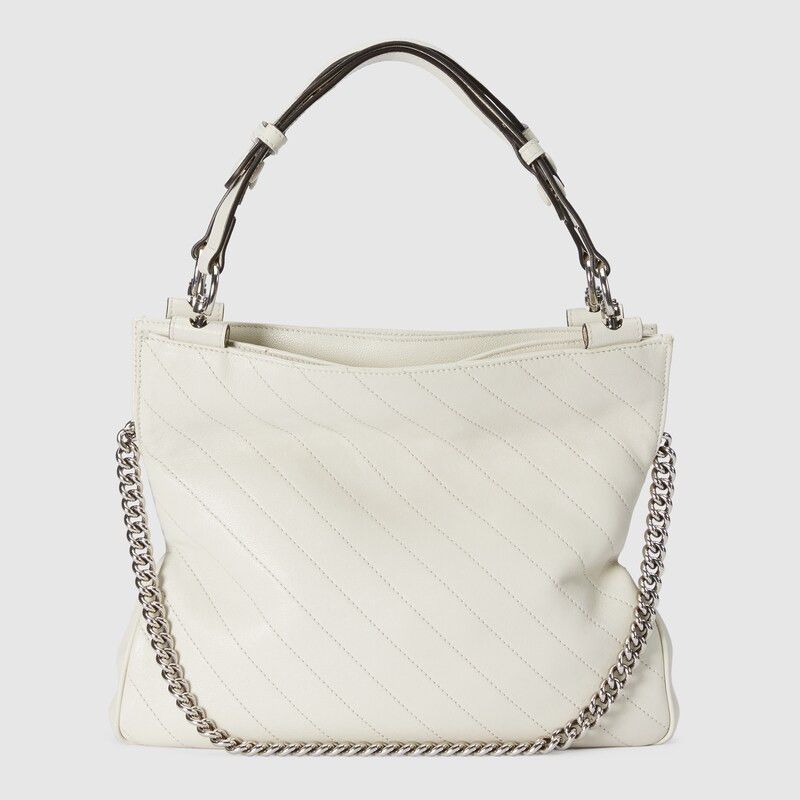 Gucci o1s1wg110225 Size: OS / Blondie Small Tote Bag in White Size ONE SIZE - 5 Thumbnail