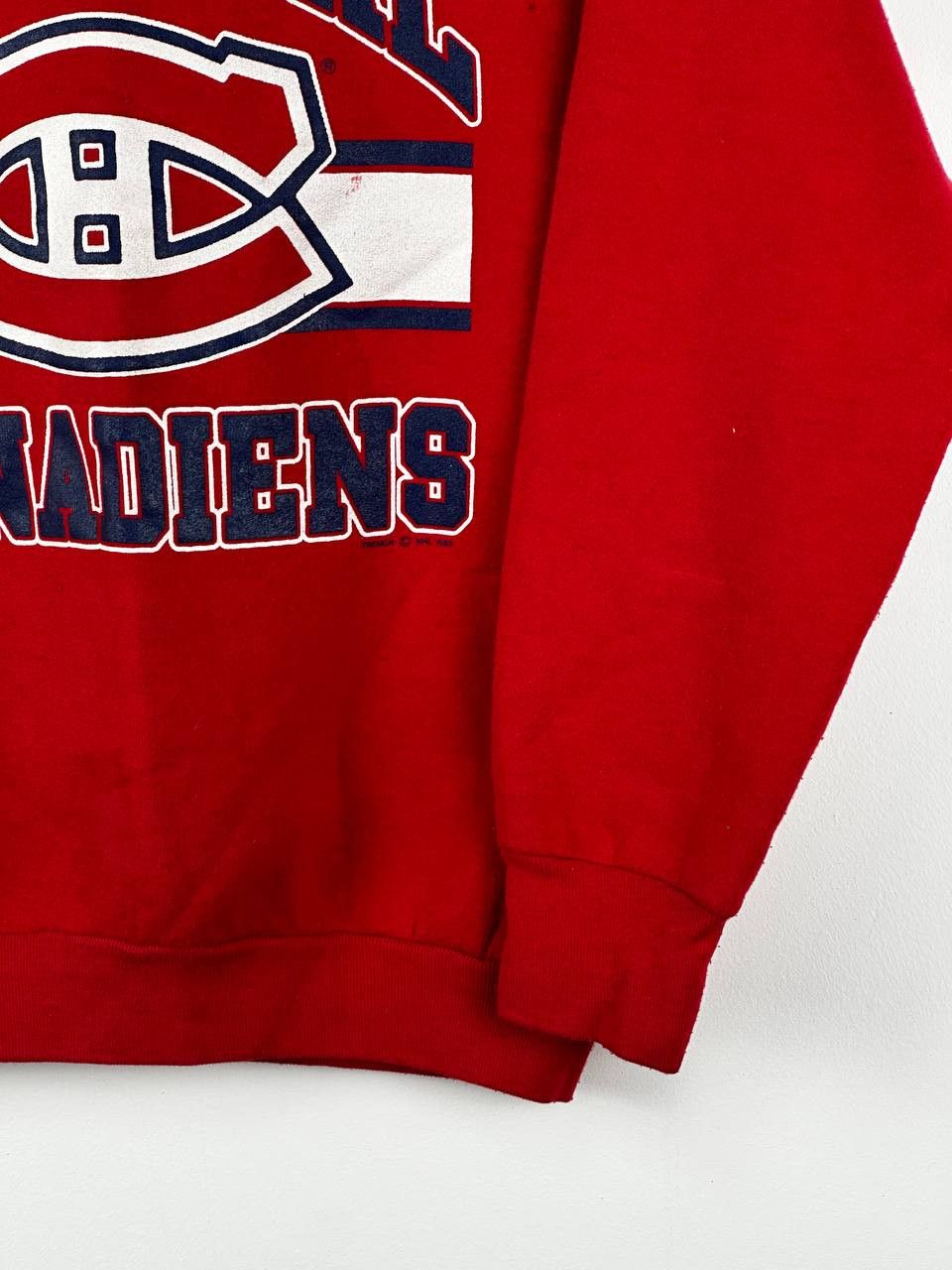 NHL × Vintage 1989 Vintage Montreal Canadiens Sweatshirt Size US M / EU 48-50 / 2 - 6 Thumbnail