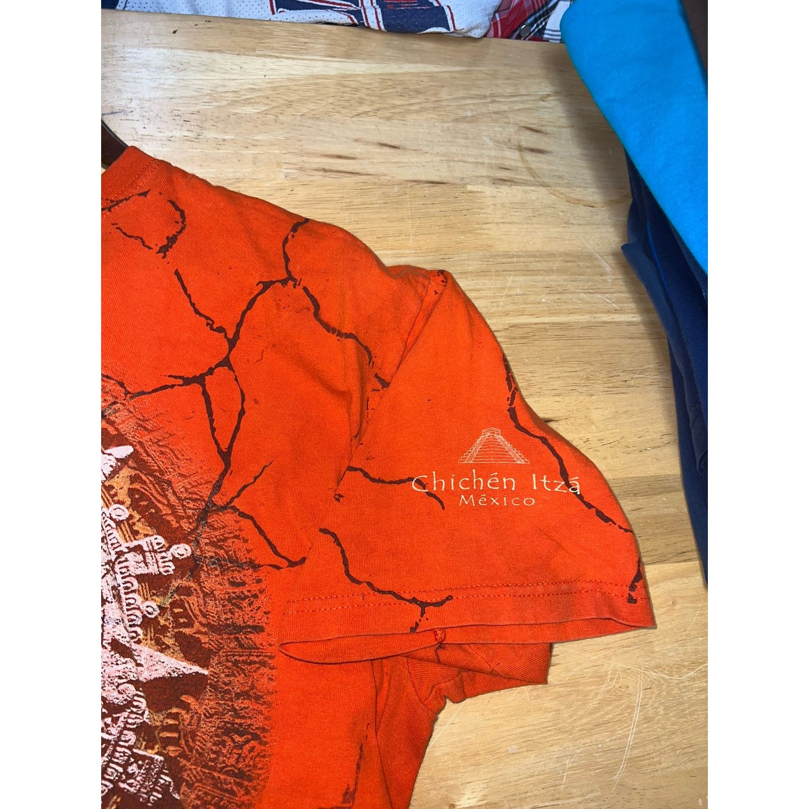 Vintage Chichen Itza Shirt Aztec Azteca Culture AOP All over Ruins L Size US L / EU 52-54 / 3 - 10 Thumbnail