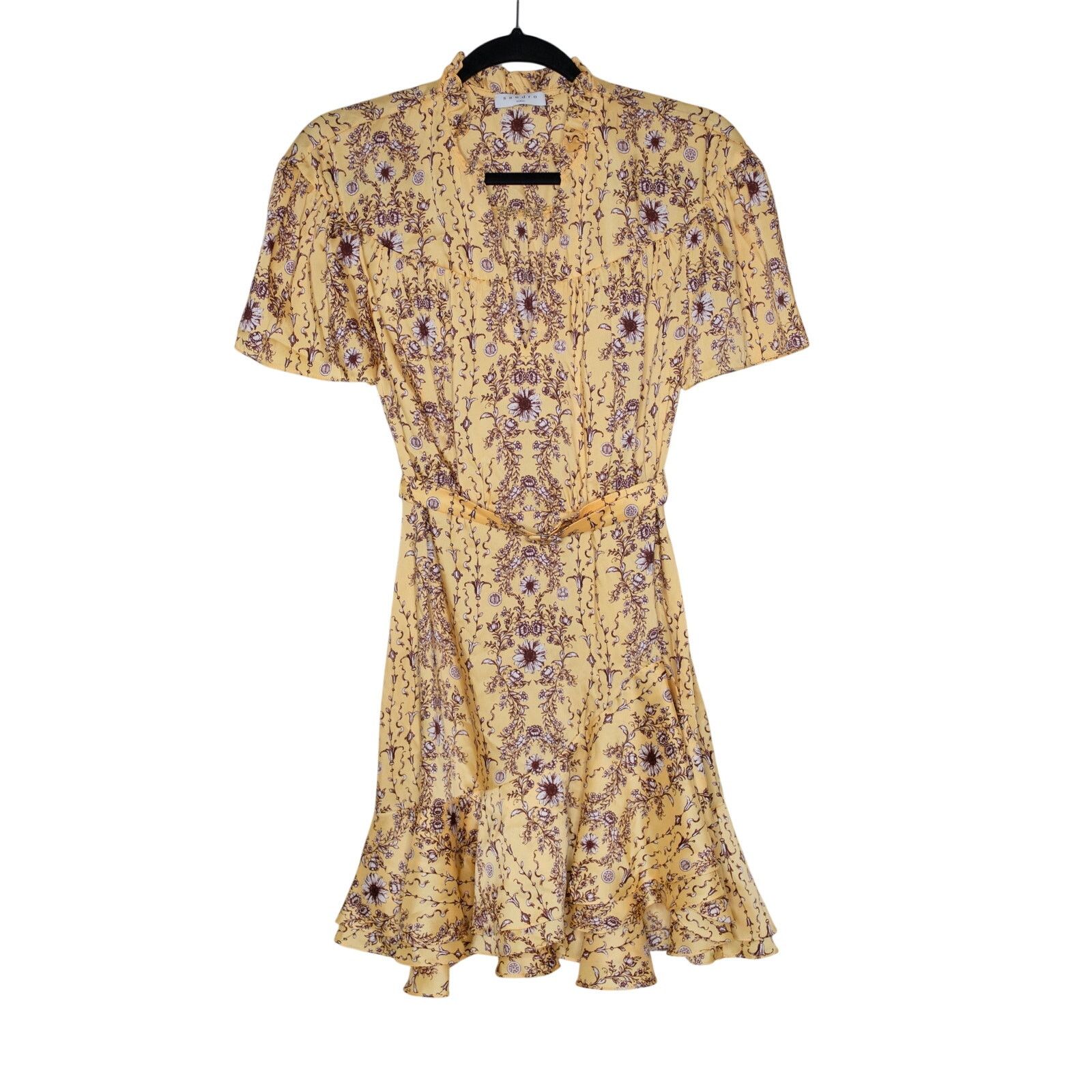Sandro Sandro Suzette Mini Dress Size S / US 4 / IT 40 - 4 Thumbnail