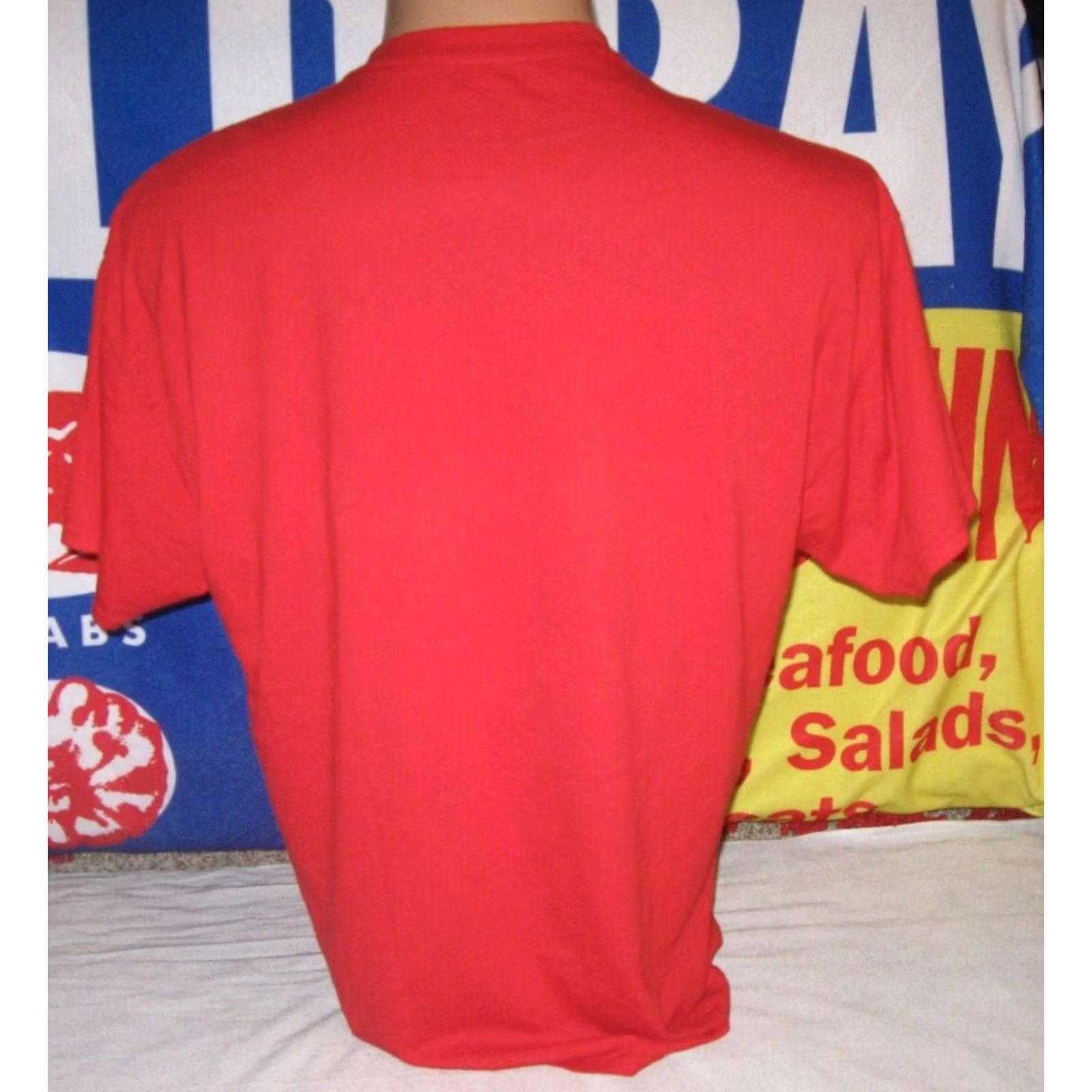 Gildan VIPERS Rugby 20th Anniversary T Shirt Men XL Red Graphic Print Sports Gildan Dryblend Cotton/Polyester Short Sleeve Shirt Size US XL / EU 56 / 4 - 4 Thumbnail