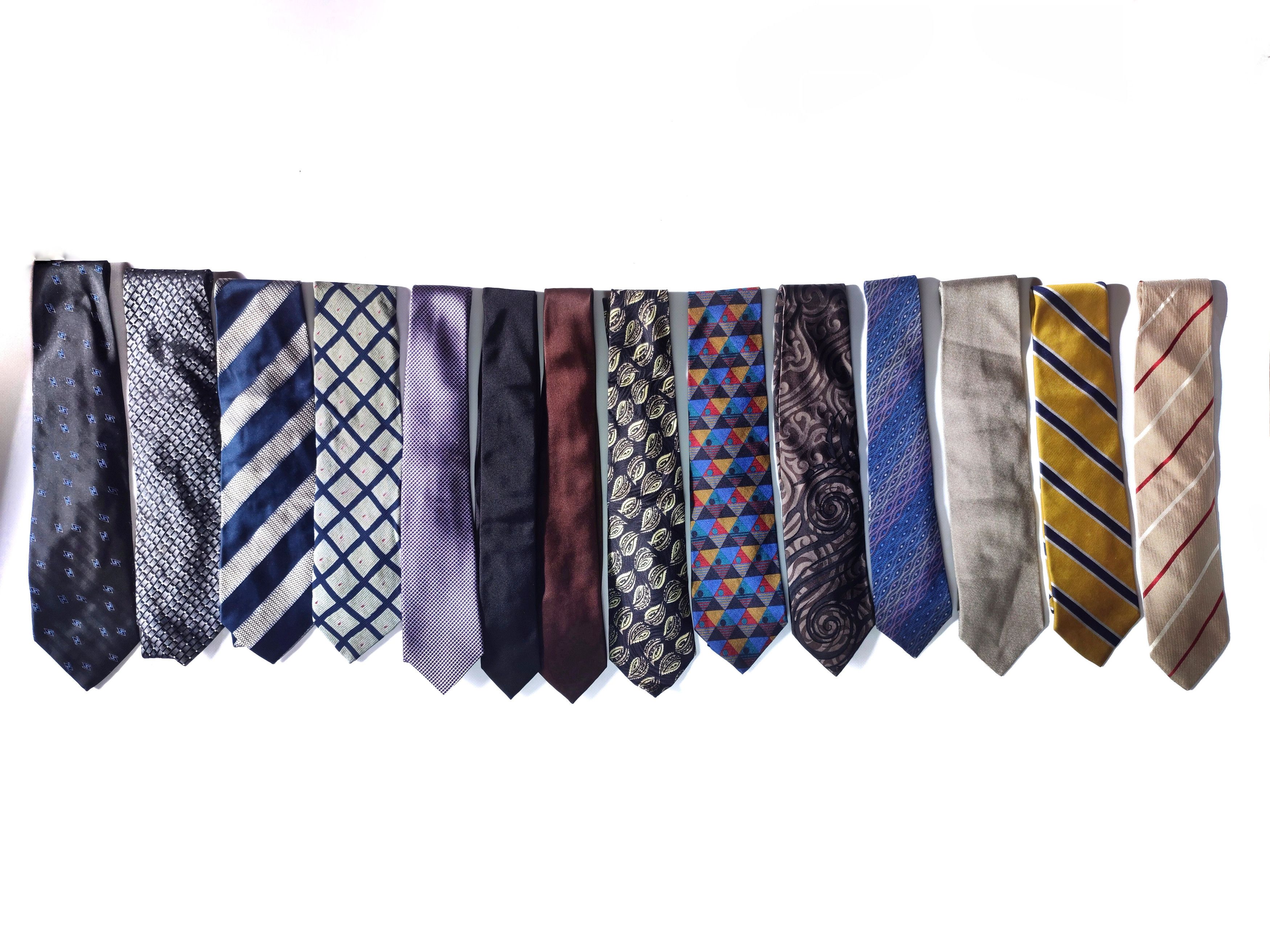 Missoni × Versace × Vintage Bundle 14 ties Versace Missoni Hugo Armani Size ONE SIZE - 2 Thumbnail